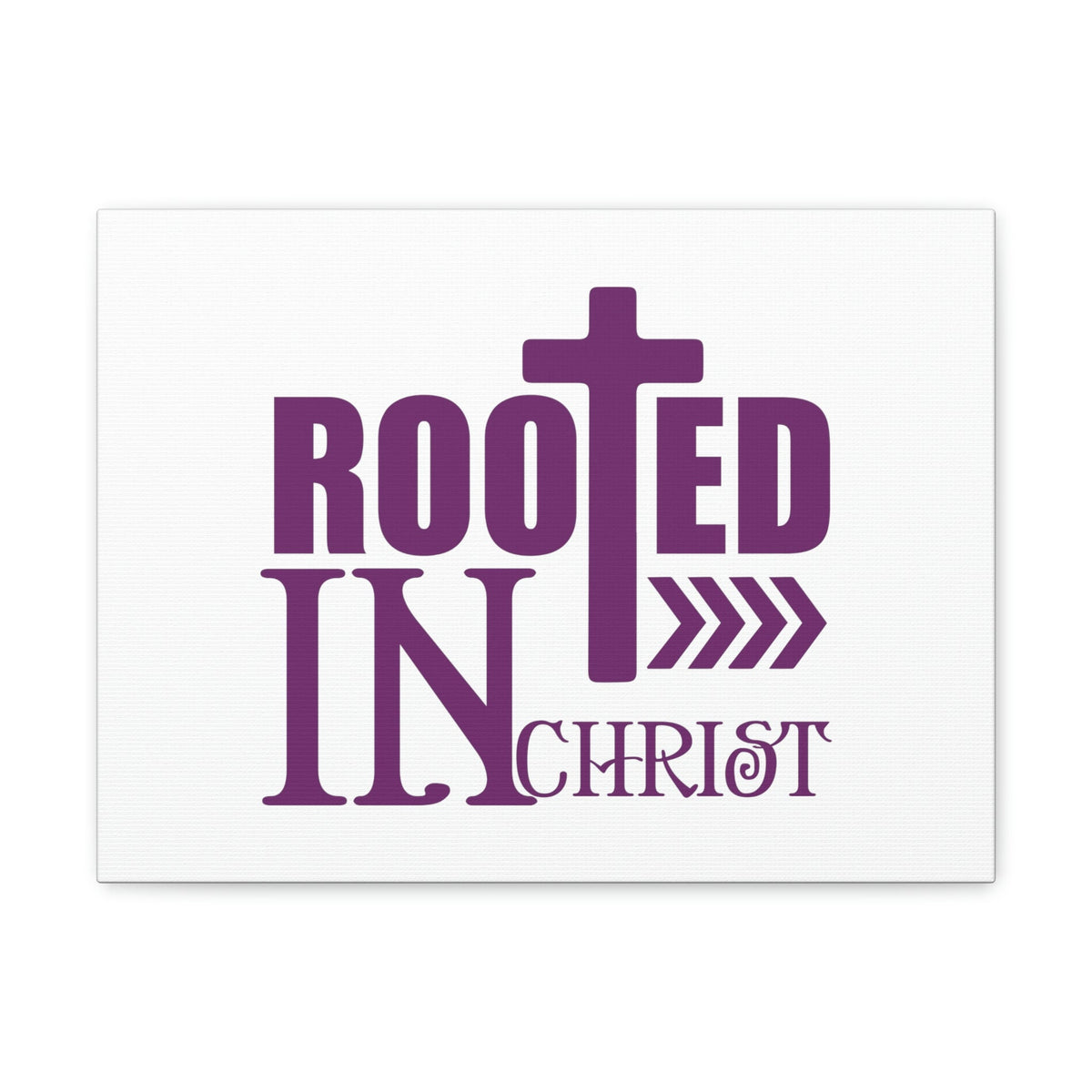 Scripture Walls Rooted In Christ Ephesians 3:17 Christian Wall Art Bible Verse Print Ready to Hang Unframed-Express Your Love Gifts