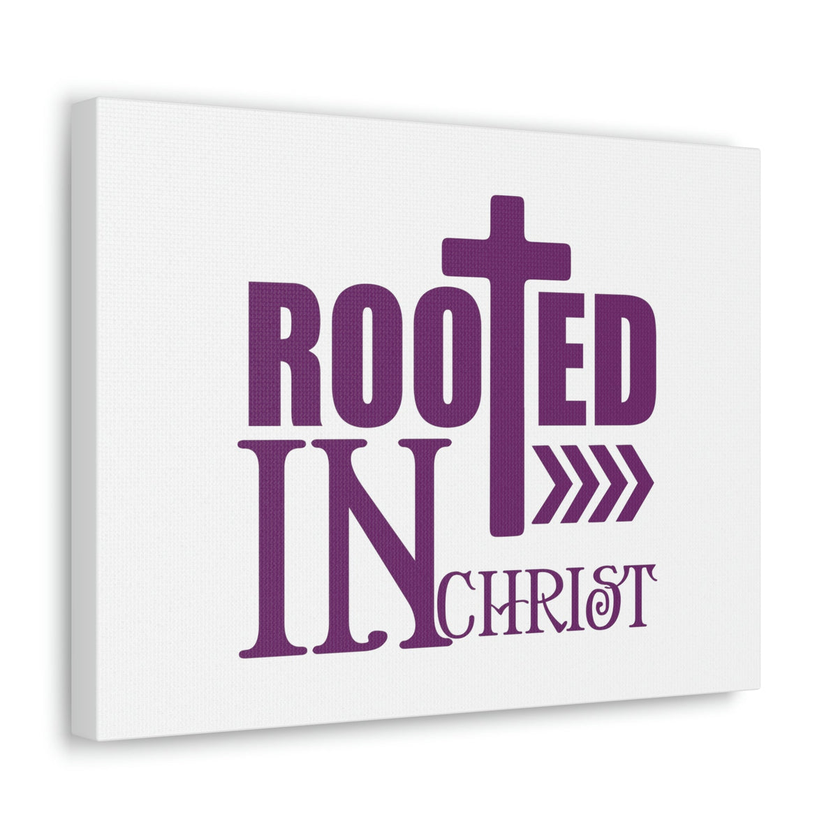 Scripture Walls Rooted In Christ Ephesians 3:17 Christian Wall Art Bible Verse Print Ready to Hang Unframed-Express Your Love Gifts