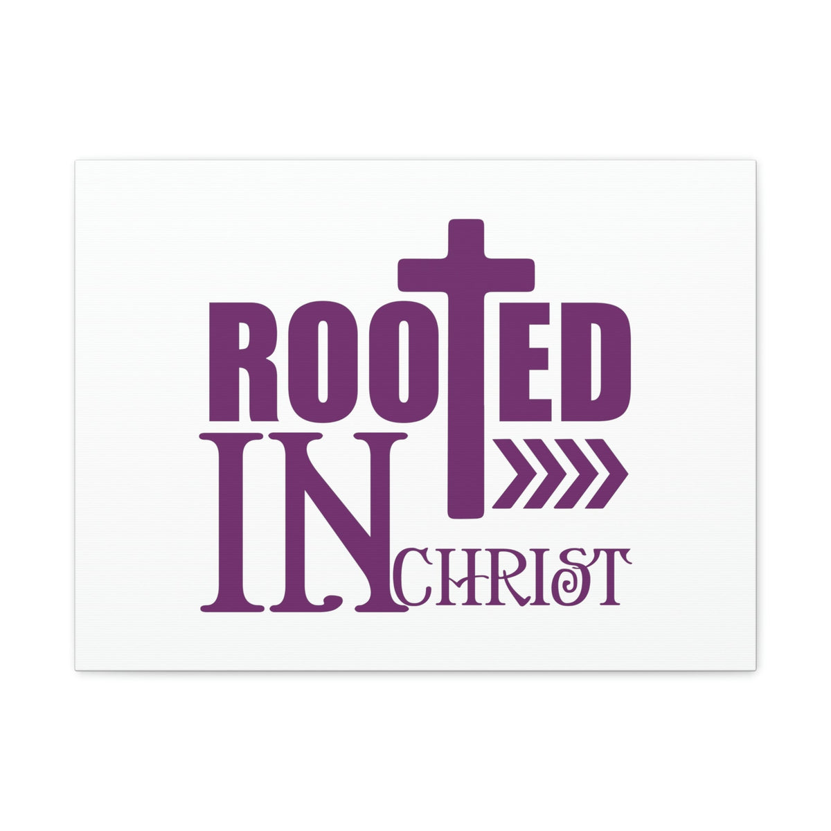 Scripture Walls Rooted In Christ Ephesians 3:17 Christian Wall Art Bible Verse Print Ready to Hang Unframed-Express Your Love Gifts