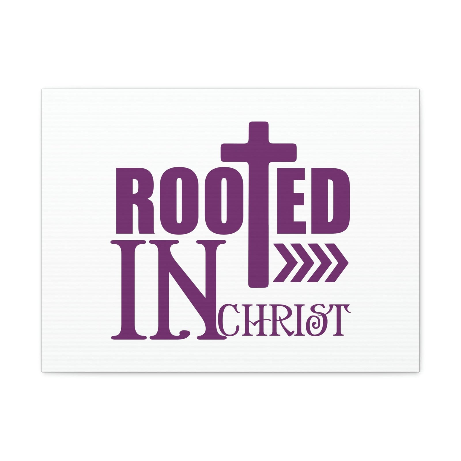 Scripture Walls Rooted In Christ Ephesians 3:17 Christian Wall Art Bible Verse Print Ready to Hang Unframed-Express Your Love Gifts