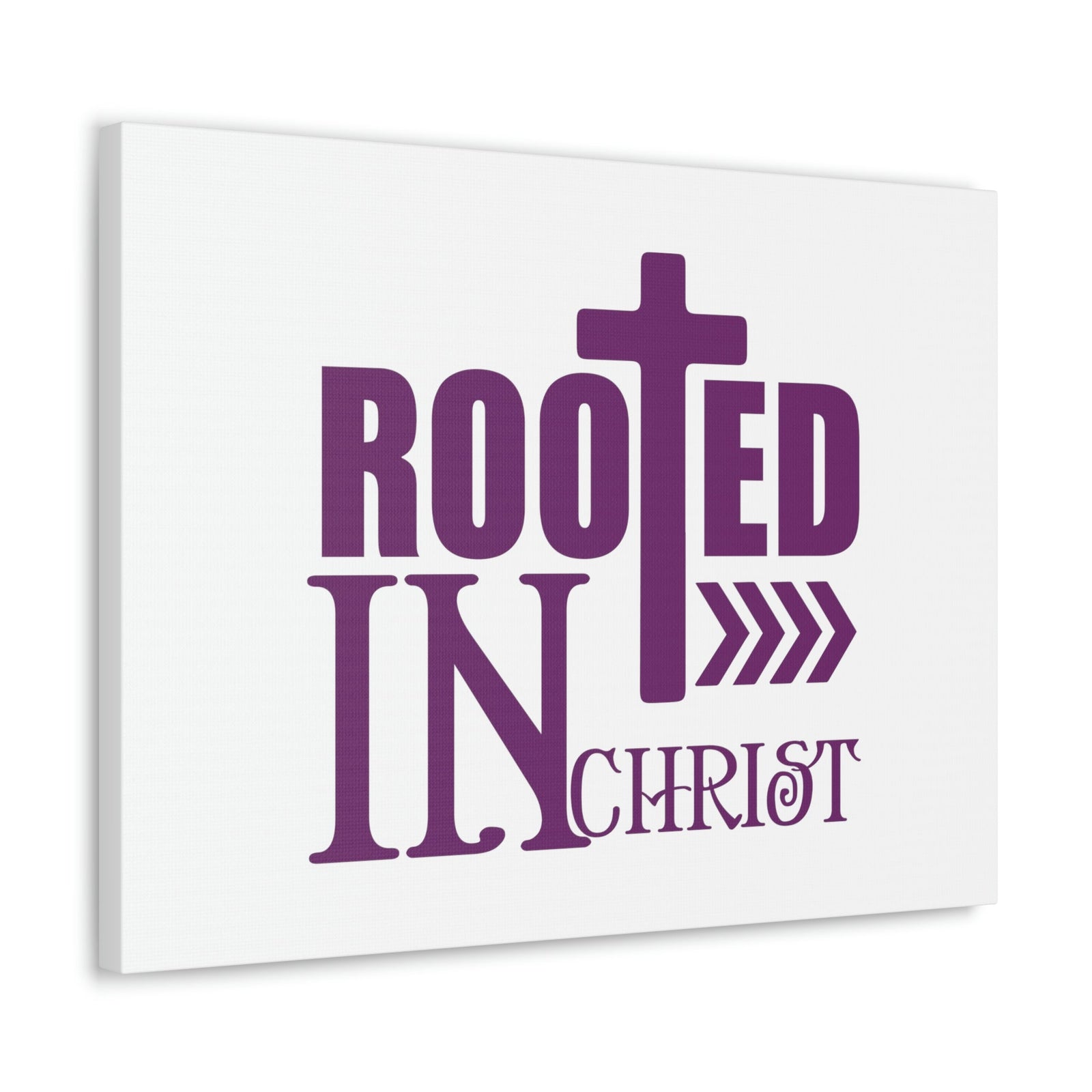 Scripture Walls Rooted In Christ Ephesians 3:17 Christian Wall Art Bible Verse Print Ready to Hang Unframed-Express Your Love Gifts