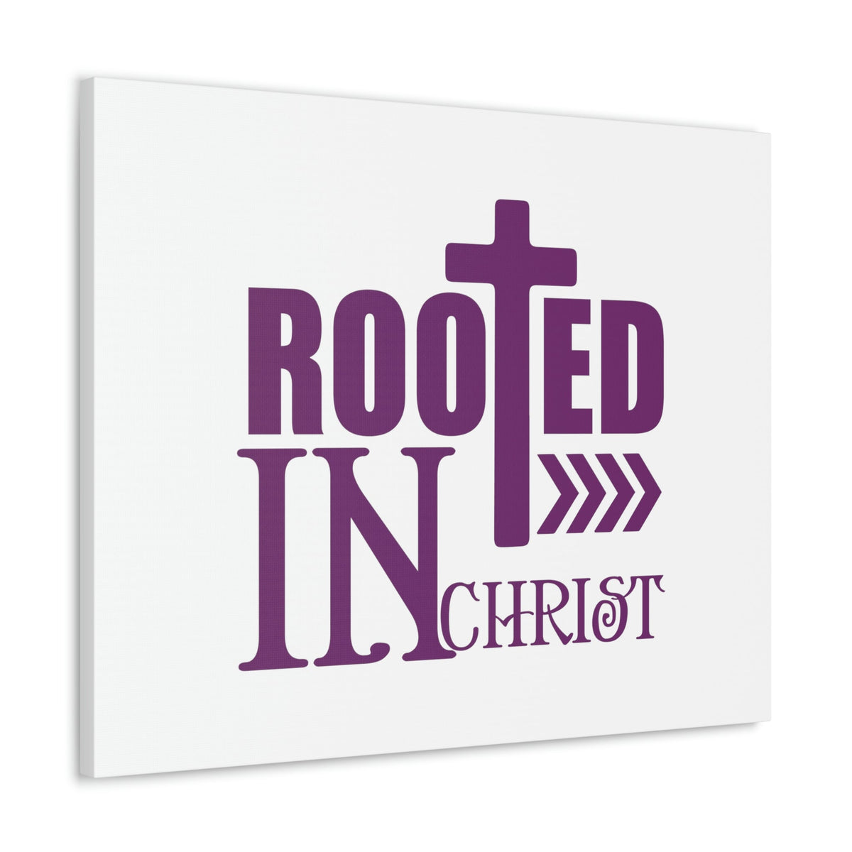 Scripture Walls Rooted In Christ Ephesians 3:17 Christian Wall Art Bible Verse Print Ready to Hang Unframed-Express Your Love Gifts