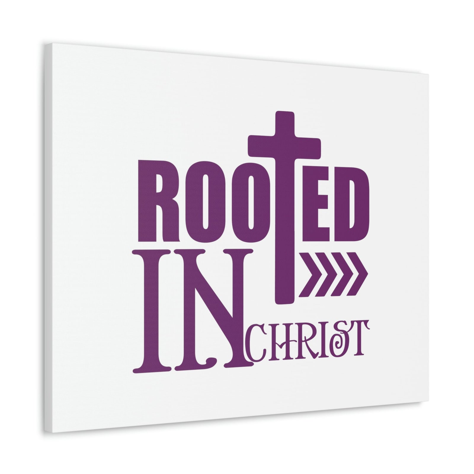 Scripture Walls Rooted In Christ Ephesians 3:17 Christian Wall Art Bible Verse Print Ready to Hang Unframed-Express Your Love Gifts