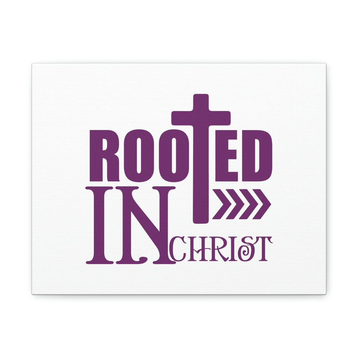 Scripture Walls Rooted In Christ Ephesians 3:17 Christian Wall Art Bible Verse Print Ready to Hang Unframed-Express Your Love Gifts