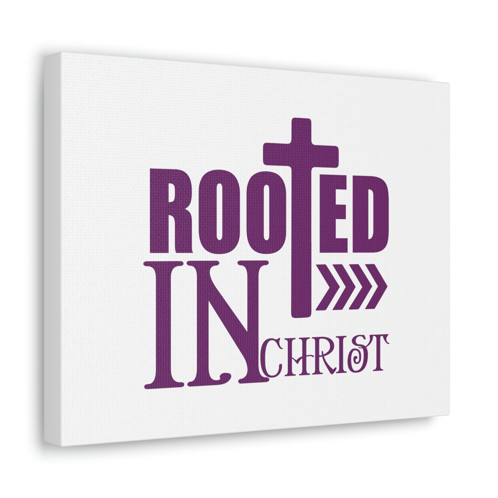 Scripture Walls Rooted In Christ Ephesians 3:17 Christian Wall Art Bible Verse Print Ready to Hang Unframed-Express Your Love Gifts