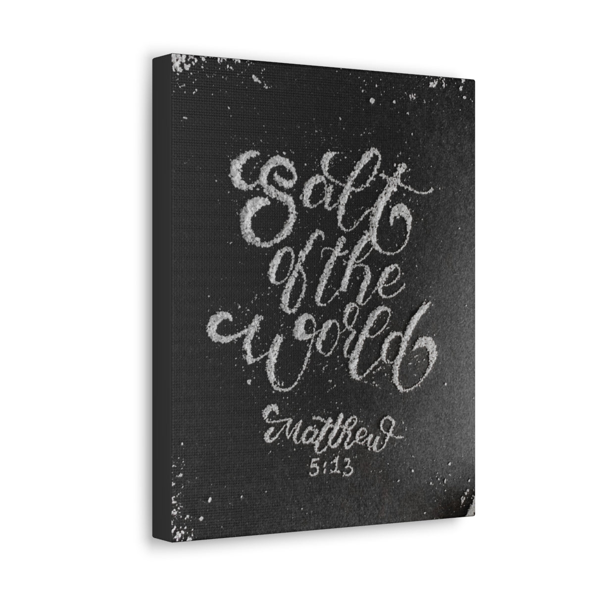Scripture Walls Salt Of The World Matthew 5:13 Bible Verse Canvas Christian Wall Art Bible Verse Print Ready To Hang Unframed-Express Your Love Gifts