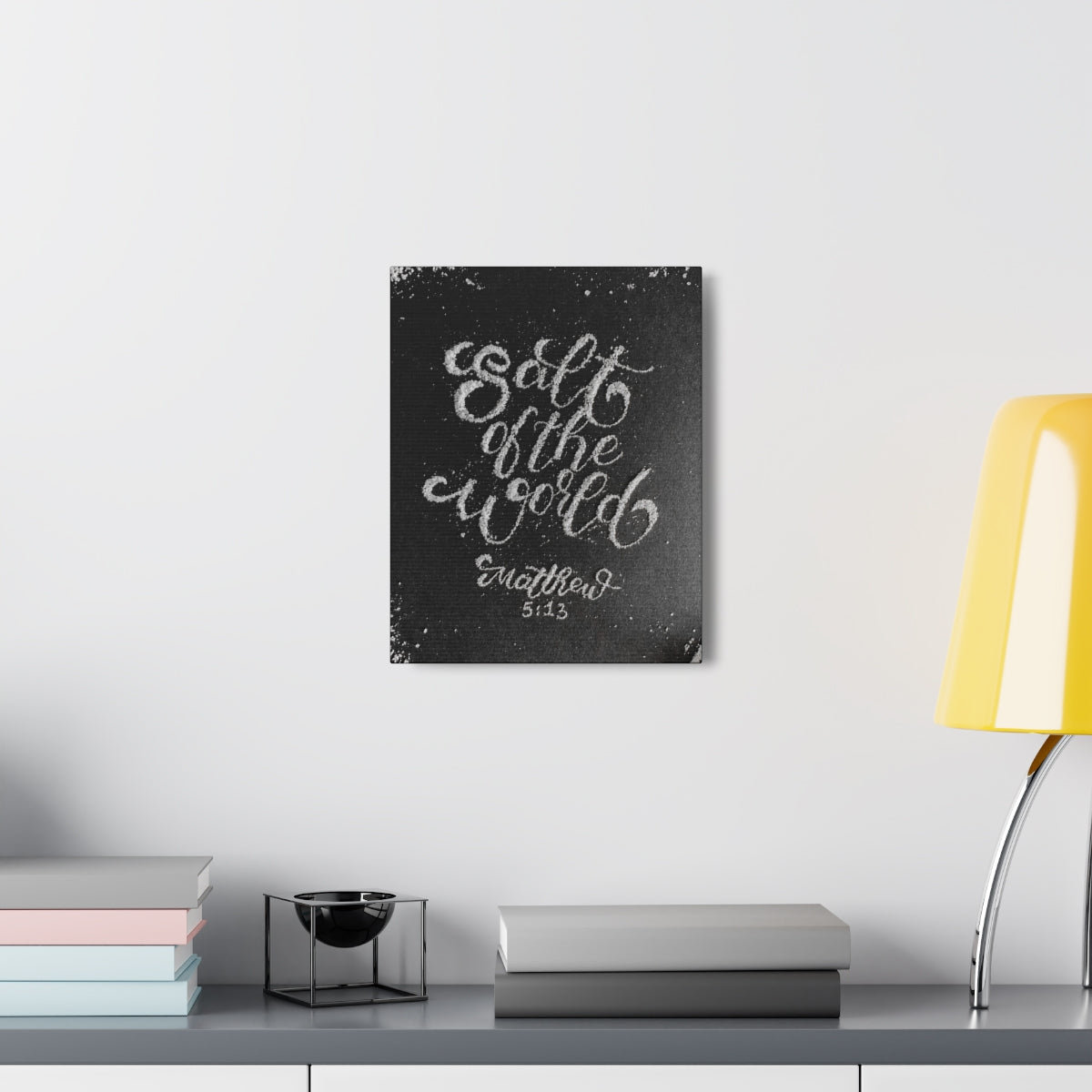 Scripture Walls Salt Of The World Matthew 5:13 Bible Verse Canvas Christian Wall Art Bible Verse Print Ready To Hang Unframed-Express Your Love Gifts