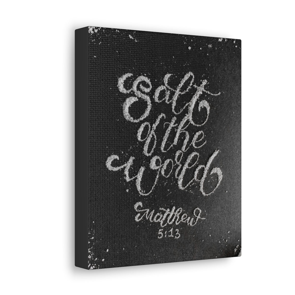 Scripture Walls Salt Of The World Matthew 5:13 Bible Verse Canvas Christian Wall Art Bible Verse Print Ready To Hang Unframed-Express Your Love Gifts