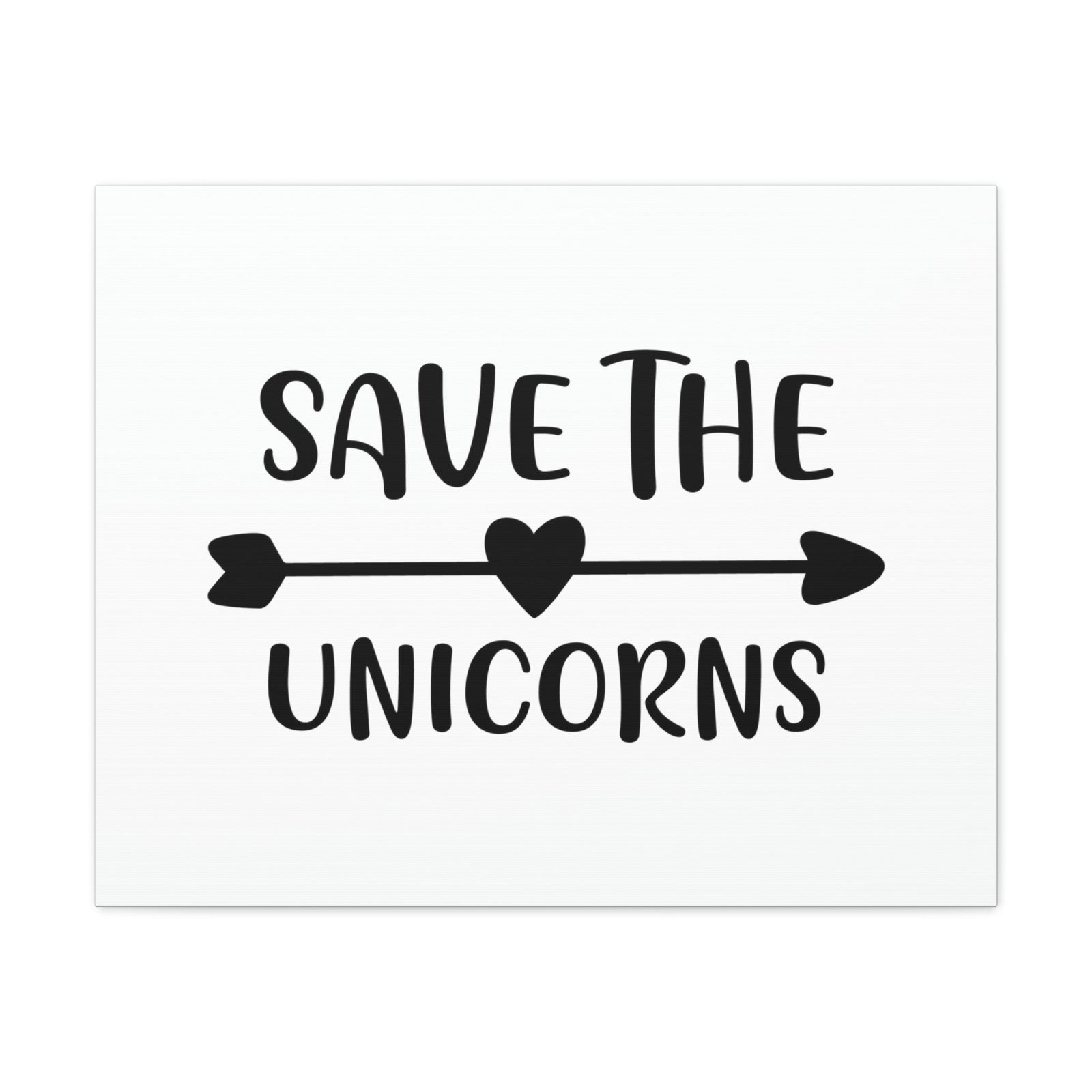 Scripture Walls Save The Unicorns Genesis 1:21 Christian Wall Art Print Ready to Hang Unframed-Express Your Love Gifts