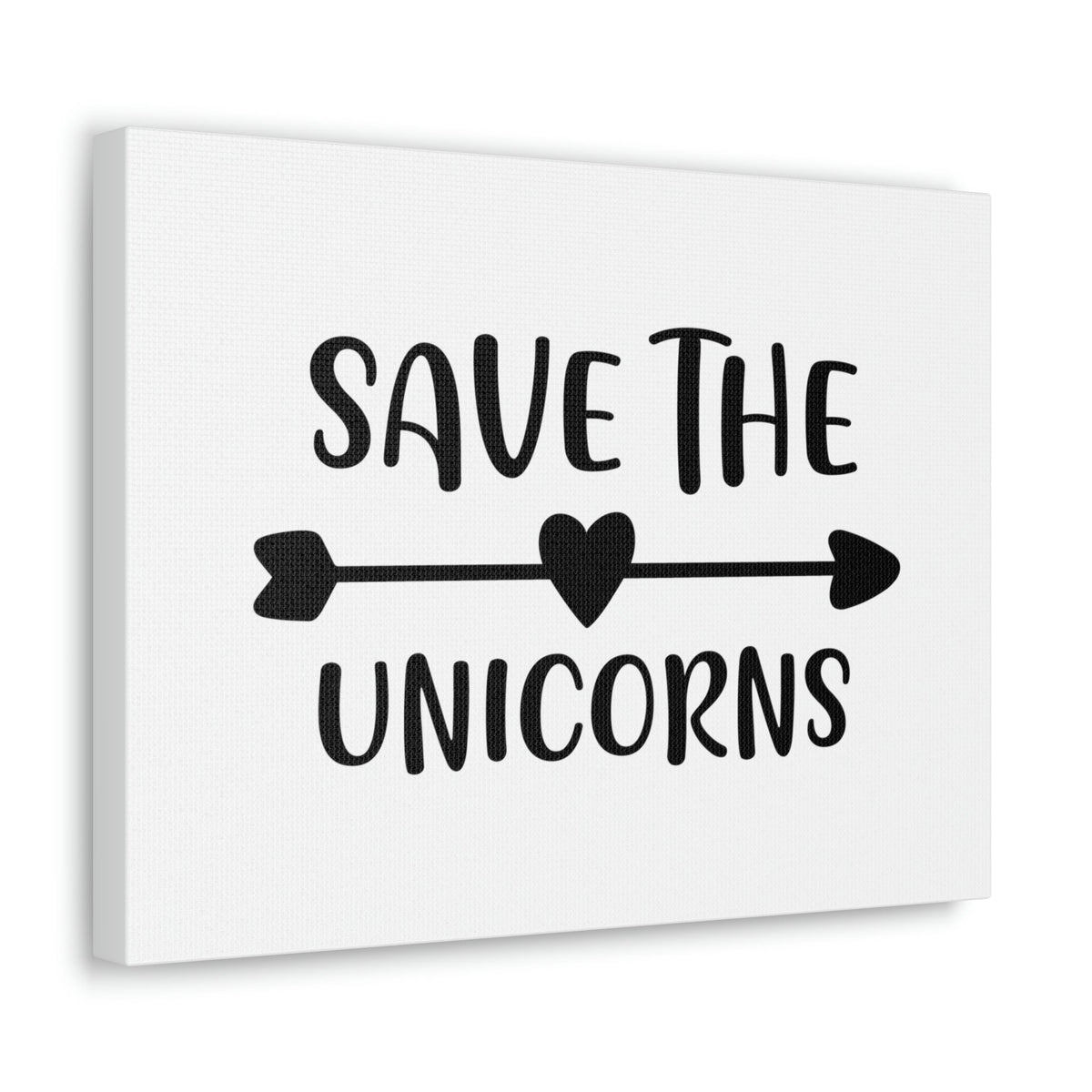 Scripture Walls Save The Unicorns Genesis 1:21 Christian Wall Art Print Ready to Hang Unframed-Express Your Love Gifts