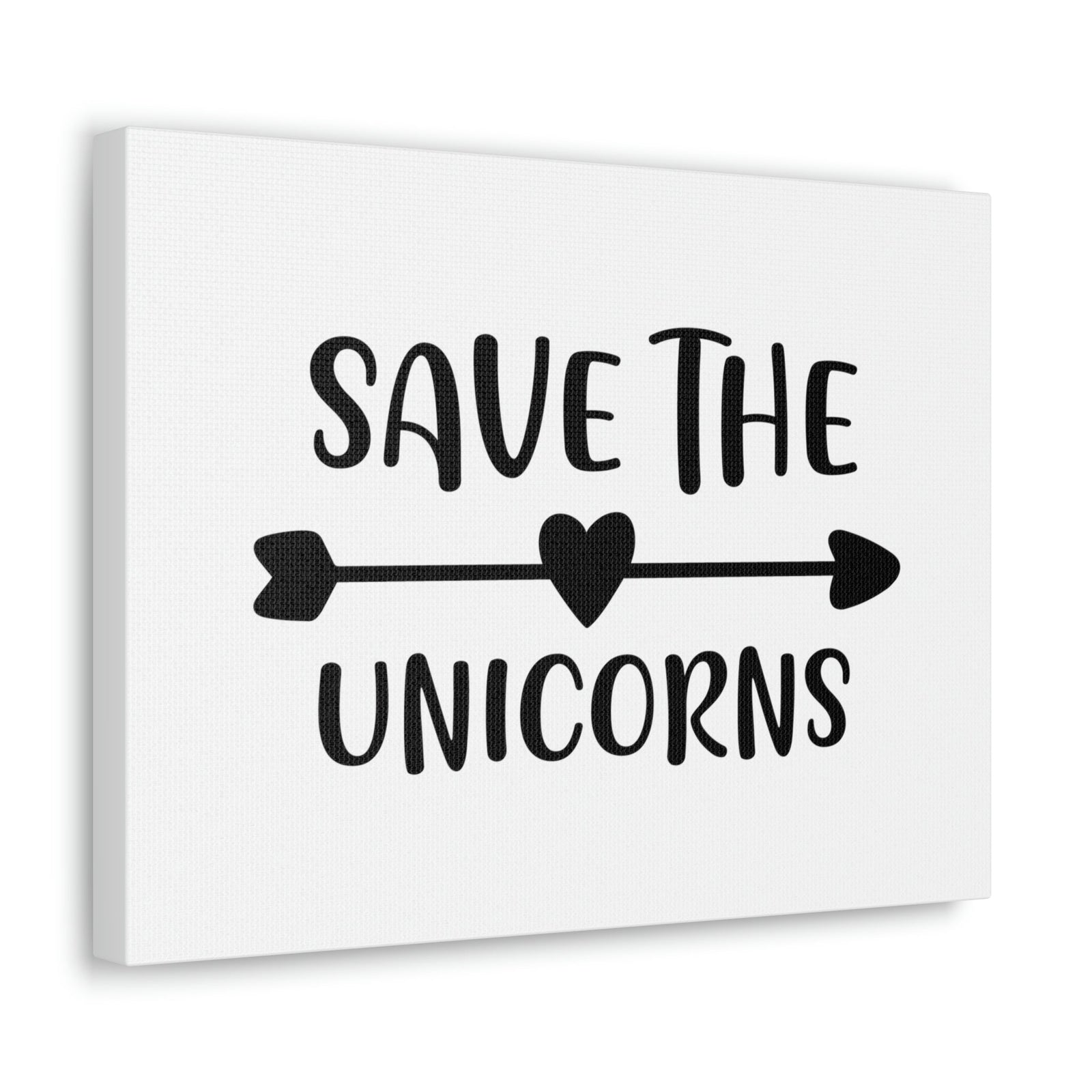 Scripture Walls Save The Unicorns Genesis 1:21 Christian Wall Art Print Ready to Hang Unframed-Express Your Love Gifts