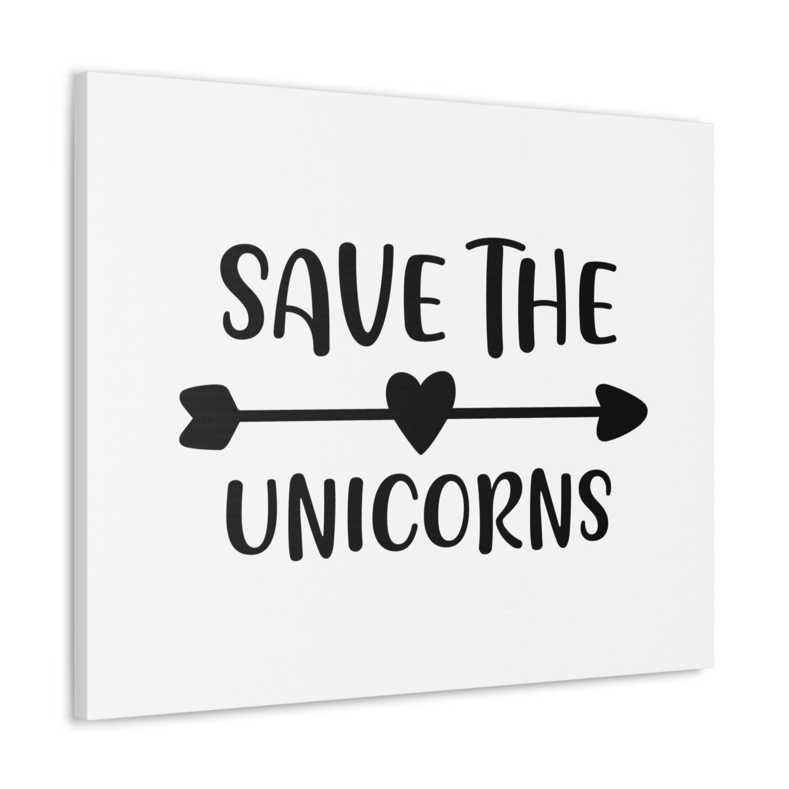 Scripture Walls Save The Unicorns Genesis 1:21 Christian Wall Art Print Ready to Hang Unframed-Express Your Love Gifts