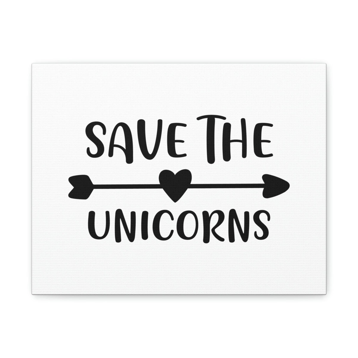 Scripture Walls Save The Unicorns Genesis 1:21 Christian Wall Art Print Ready to Hang Unframed-Express Your Love Gifts