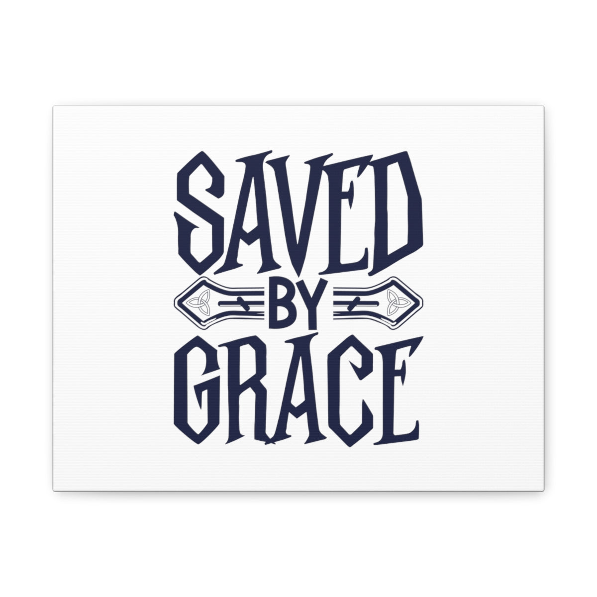 Scripture Walls Saved By Grace Ephesians 1:7 Christian Wall Art Bible Verse Print Ready to Hang Unframed-Express Your Love Gifts