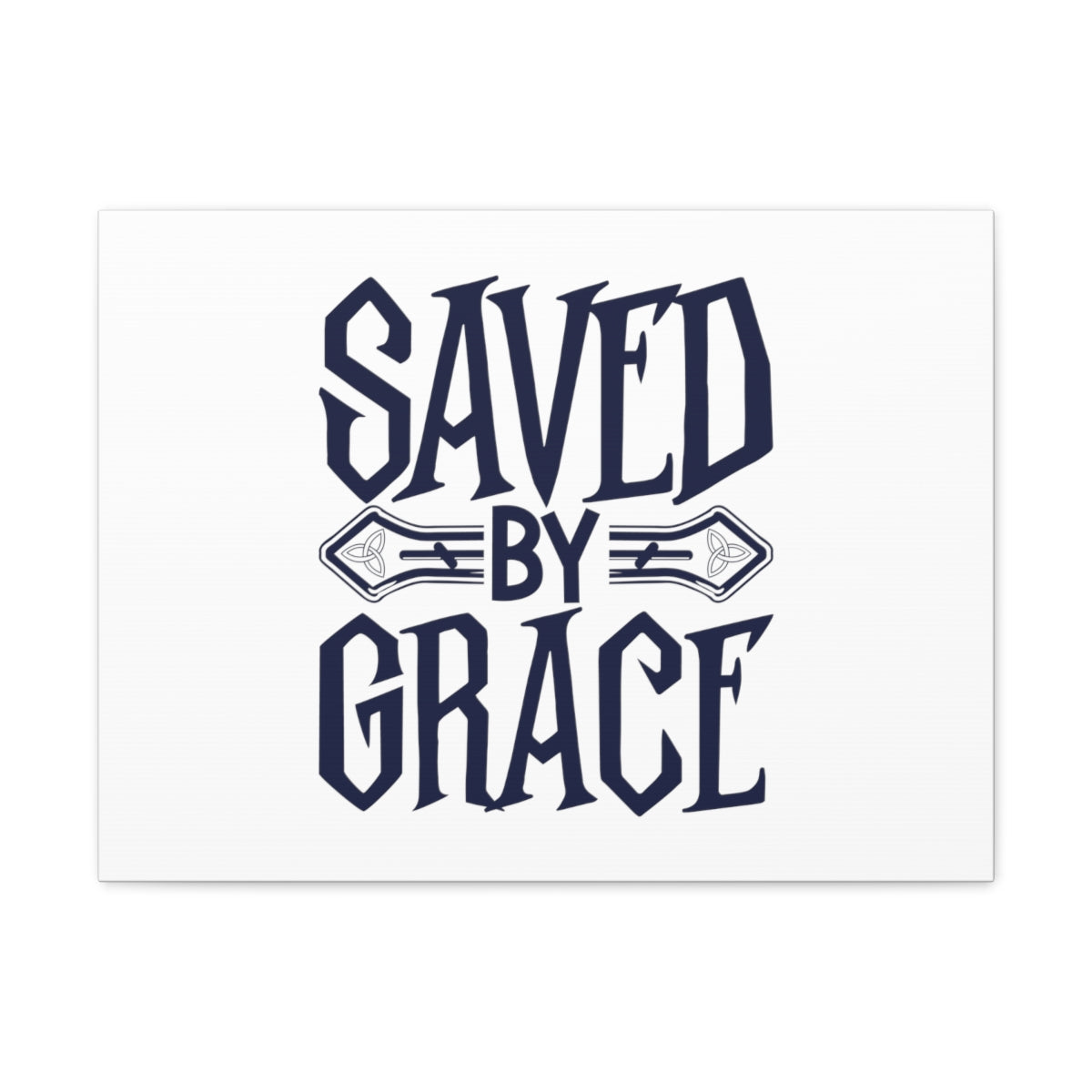 Scripture Walls Saved By Grace Ephesians 1:7 Christian Wall Art Bible Verse Print Ready to Hang Unframed-Express Your Love Gifts