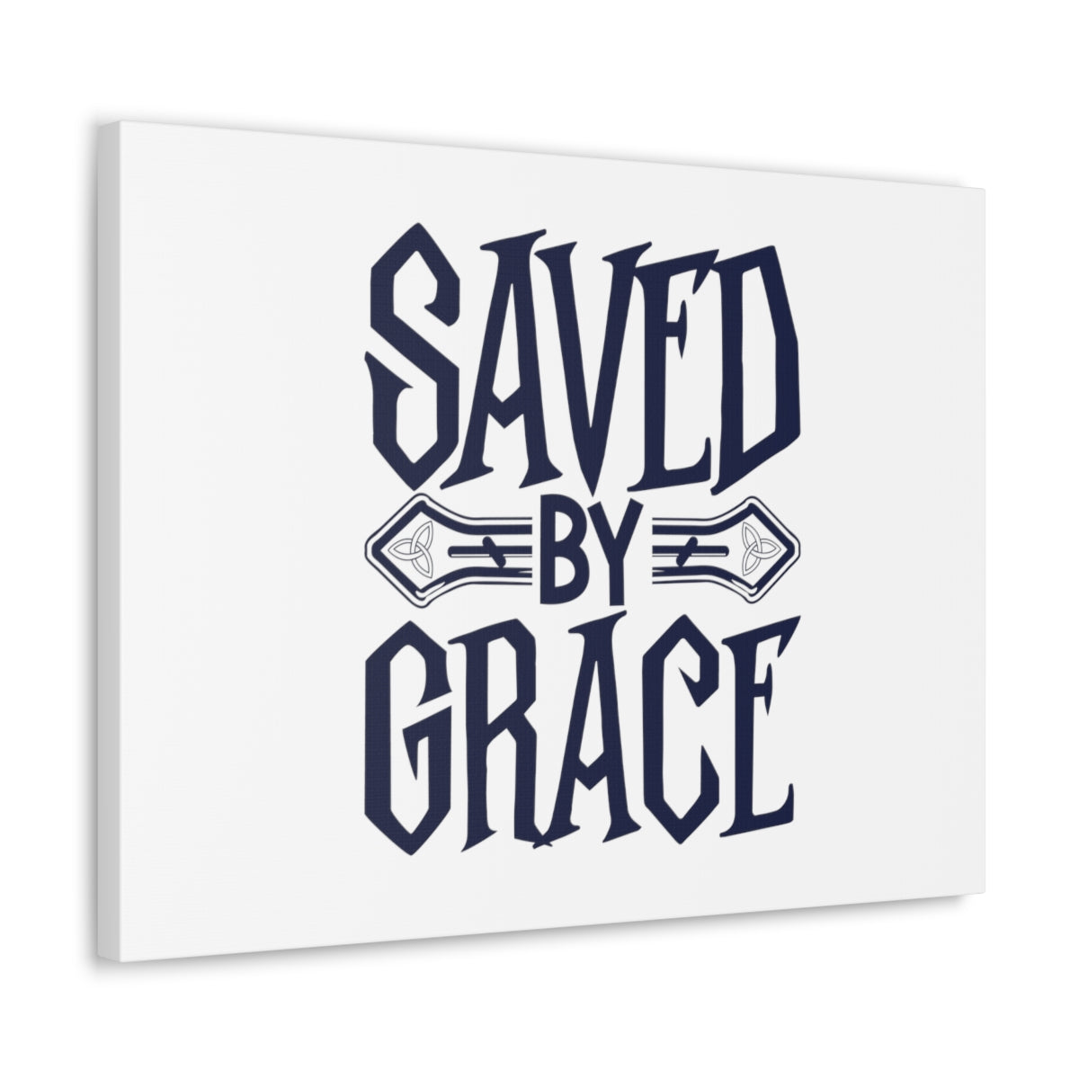 Scripture Walls Saved By Grace Ephesians 1:7 Christian Wall Art Bible Verse Print Ready to Hang Unframed-Express Your Love Gifts