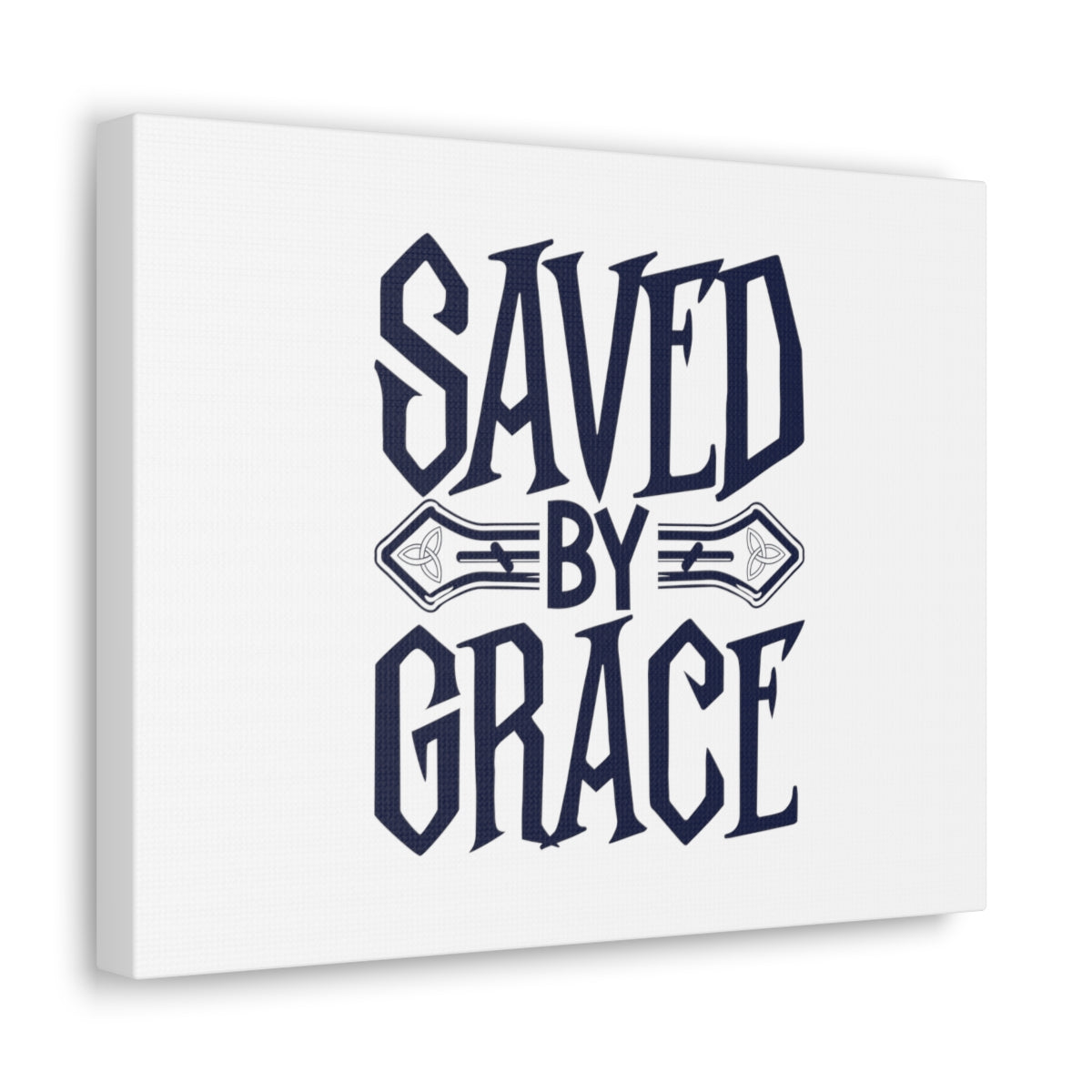 Scripture Walls Saved By Grace Ephesians 1:7 Christian Wall Art Bible Verse Print Ready to Hang Unframed-Express Your Love Gifts