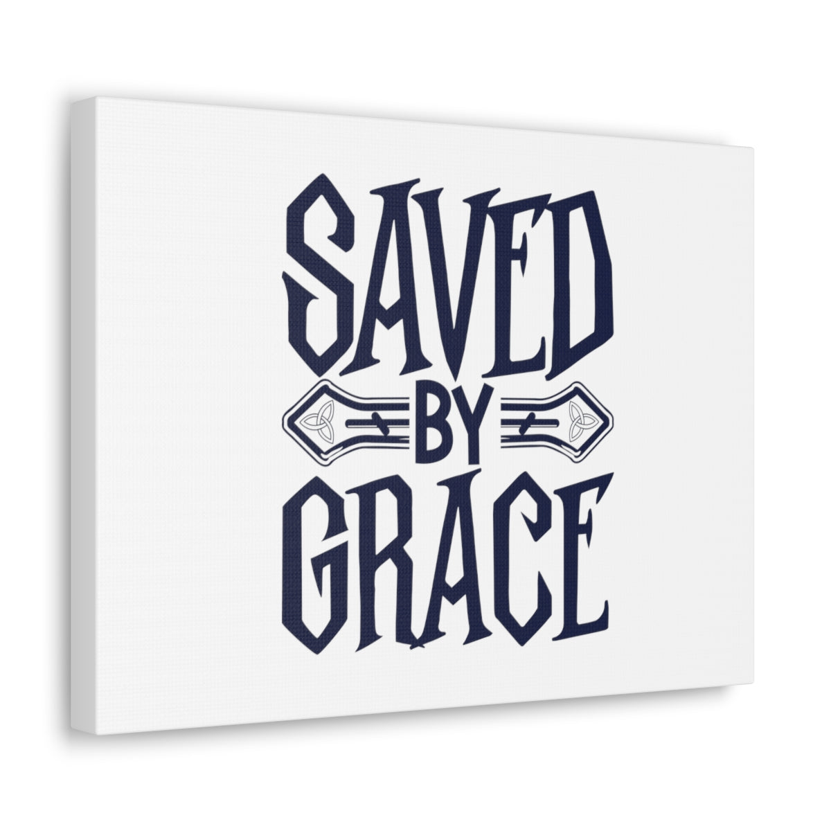 Scripture Walls Saved By Grace Ephesians 1:7 Christian Wall Art Bible Verse Print Ready to Hang Unframed-Express Your Love Gifts
