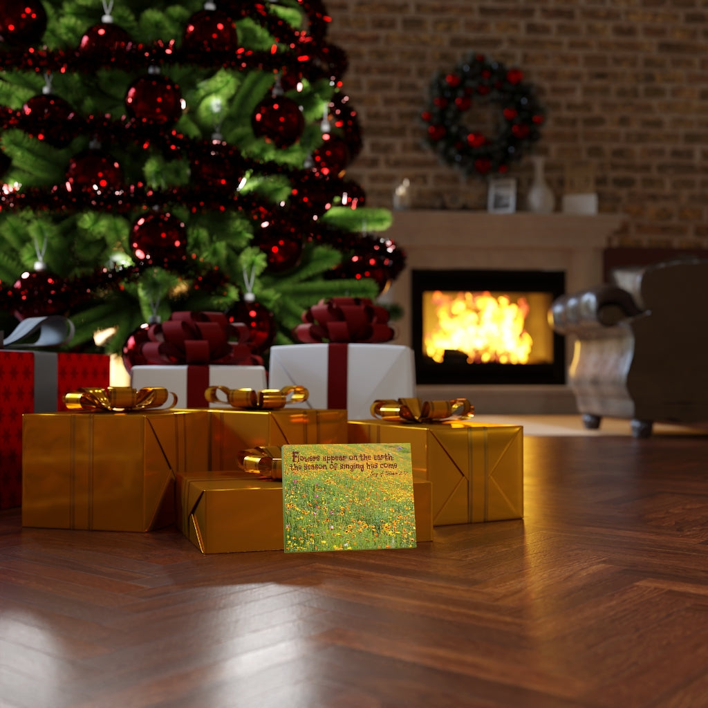 Scripture Walls Season Of Singing Song Of Solomon 2:12 Bible Verse Canvas Christian Wall Art Ready to Hang Unframed-Express Your Love Gifts