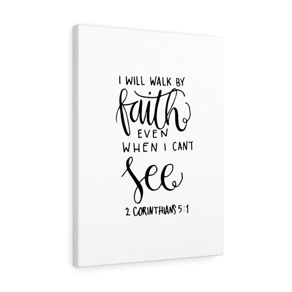 Scripture Walls See 2 Corinthians 5:1 Bible Verse Canvas Christian Wall Art Ready to Hang Unframed-Express Your Love Gifts