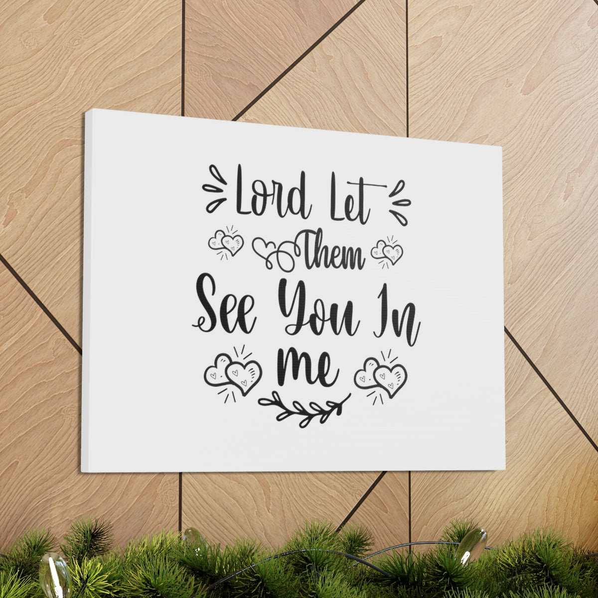 Scripture Walls See You In Me Ephesians 3:17 Christian Wall Art Bible Verse Print Ready to Hang Unframed-Express Your Love Gifts
