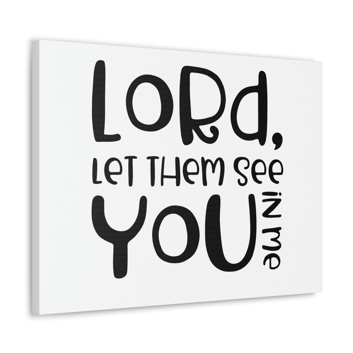 Scripture Walls See You In Me John 17:23 Christian Wall Art Print Ready to Hang Unframed-Express Your Love Gifts