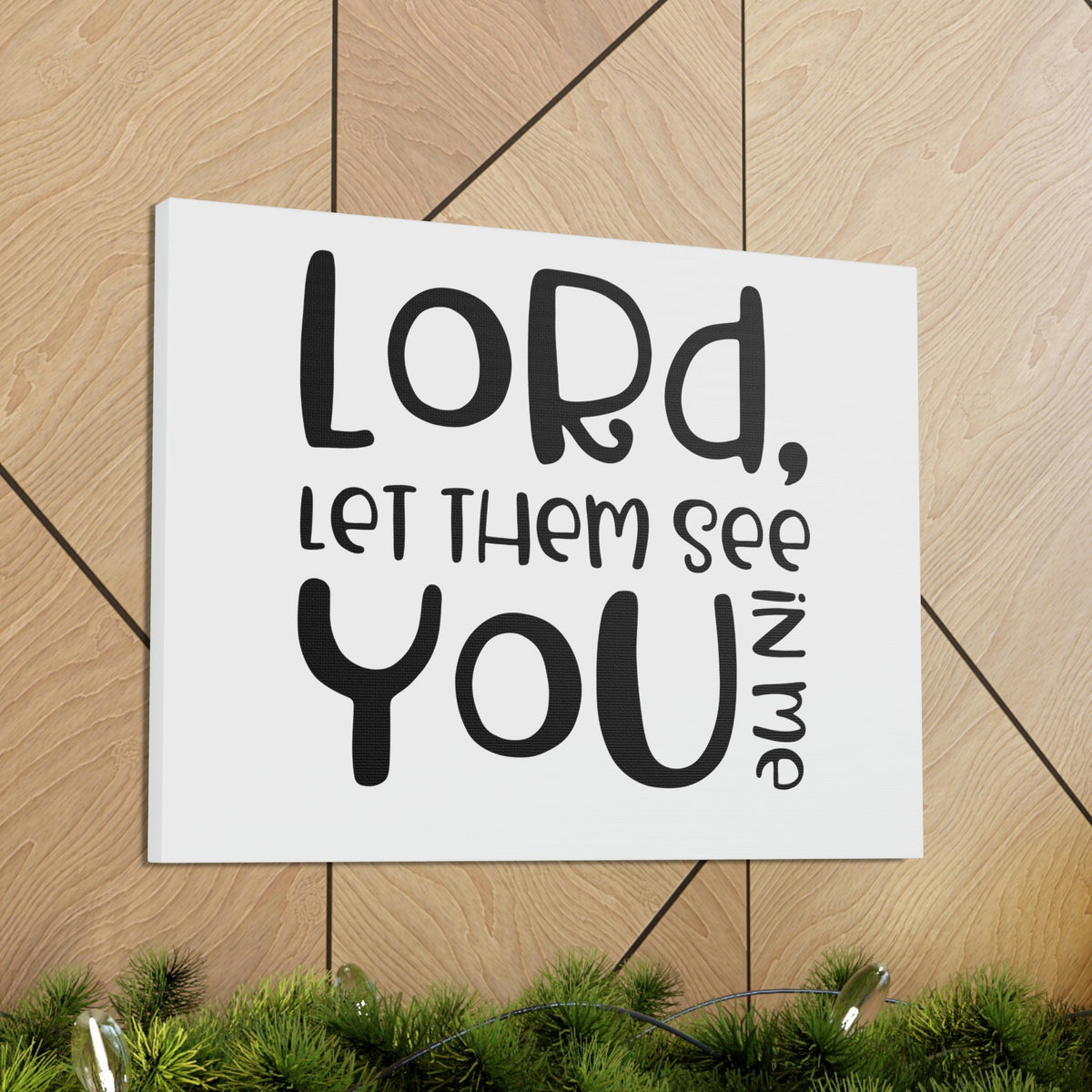 Scripture Walls See You In Me John 17:23 Christian Wall Art Print Ready to Hang Unframed-Express Your Love Gifts