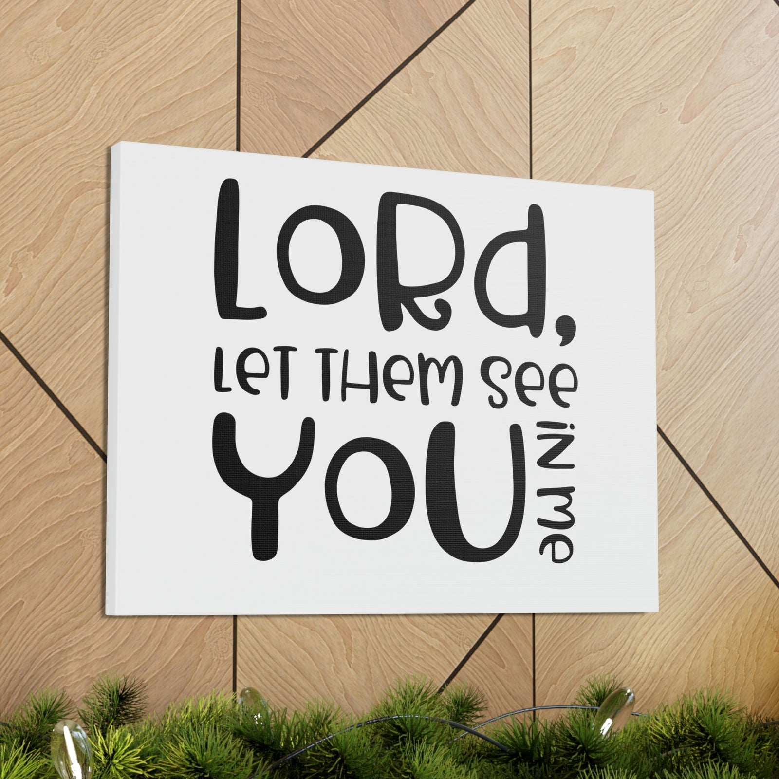 Scripture Walls See You In Me John 17:23 Christian Wall Art Print Ready to Hang Unframed-Express Your Love Gifts