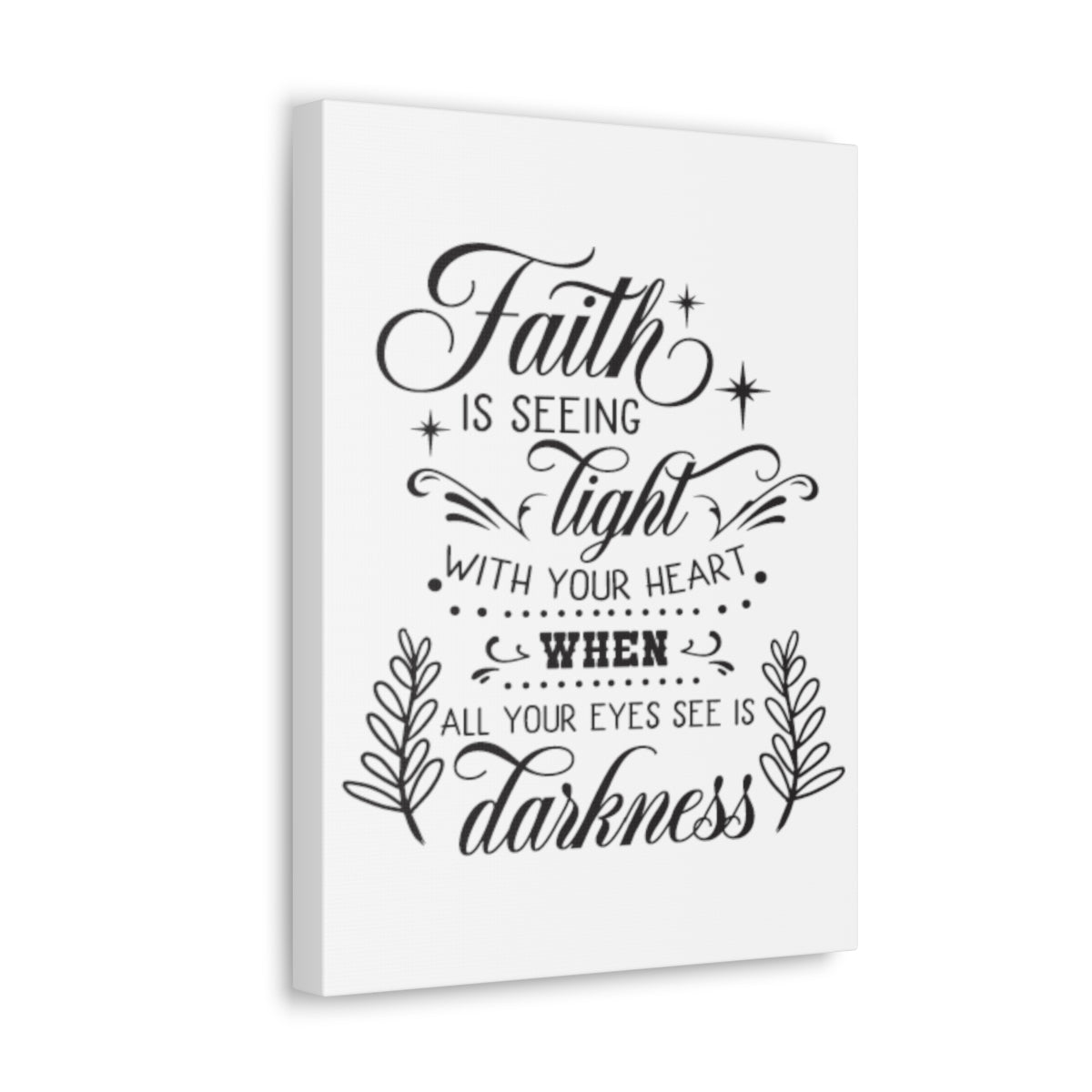 Scripture Walls Seeing Light Matthew 4:16 With Christian Wall Art Print Ready to Hang Unframed-Express Your Love Gifts