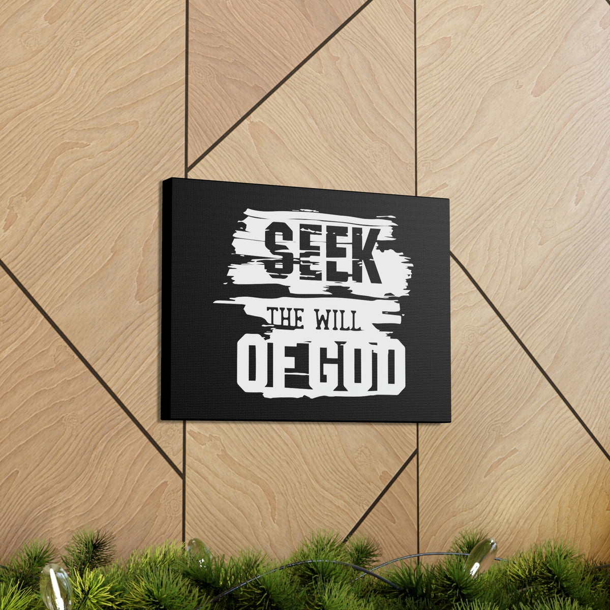 Scripture Walls Seek The Will Of God Matthew 6:33 Christian Wall Art Bible Verse Print Ready to Hang Unframed-Express Your Love Gifts