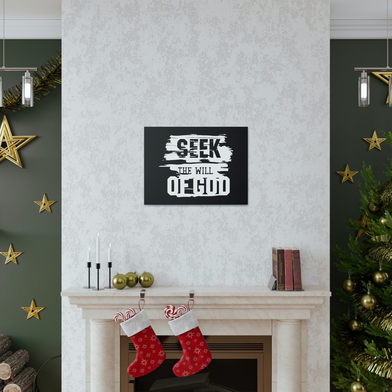 Scripture Walls Seek The Will Of God Matthew 6:33 Christian Wall Art Bible Verse Print Ready to Hang Unframed-Express Your Love Gifts