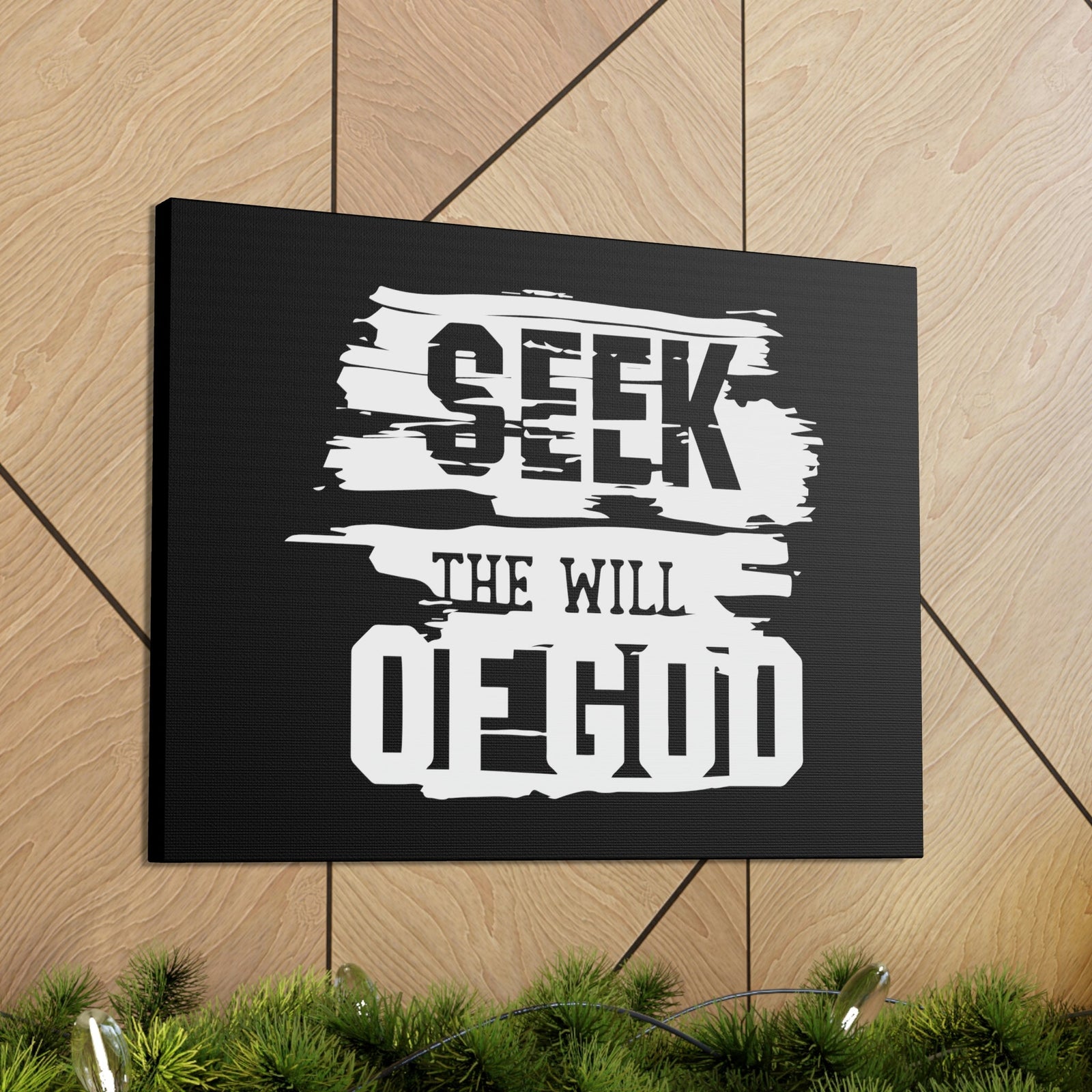 Scripture Walls Seek The Will Of God Matthew 6:33 Christian Wall Art Bible Verse Print Ready to Hang Unframed-Express Your Love Gifts