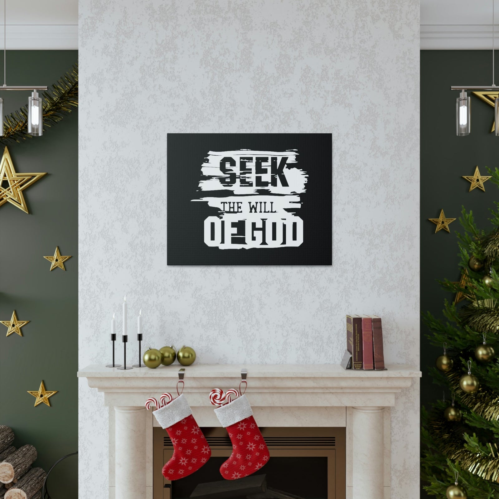 Scripture Walls Seek The Will Of God Matthew 6:33 Christian Wall Art Bible Verse Print Ready to Hang Unframed-Express Your Love Gifts