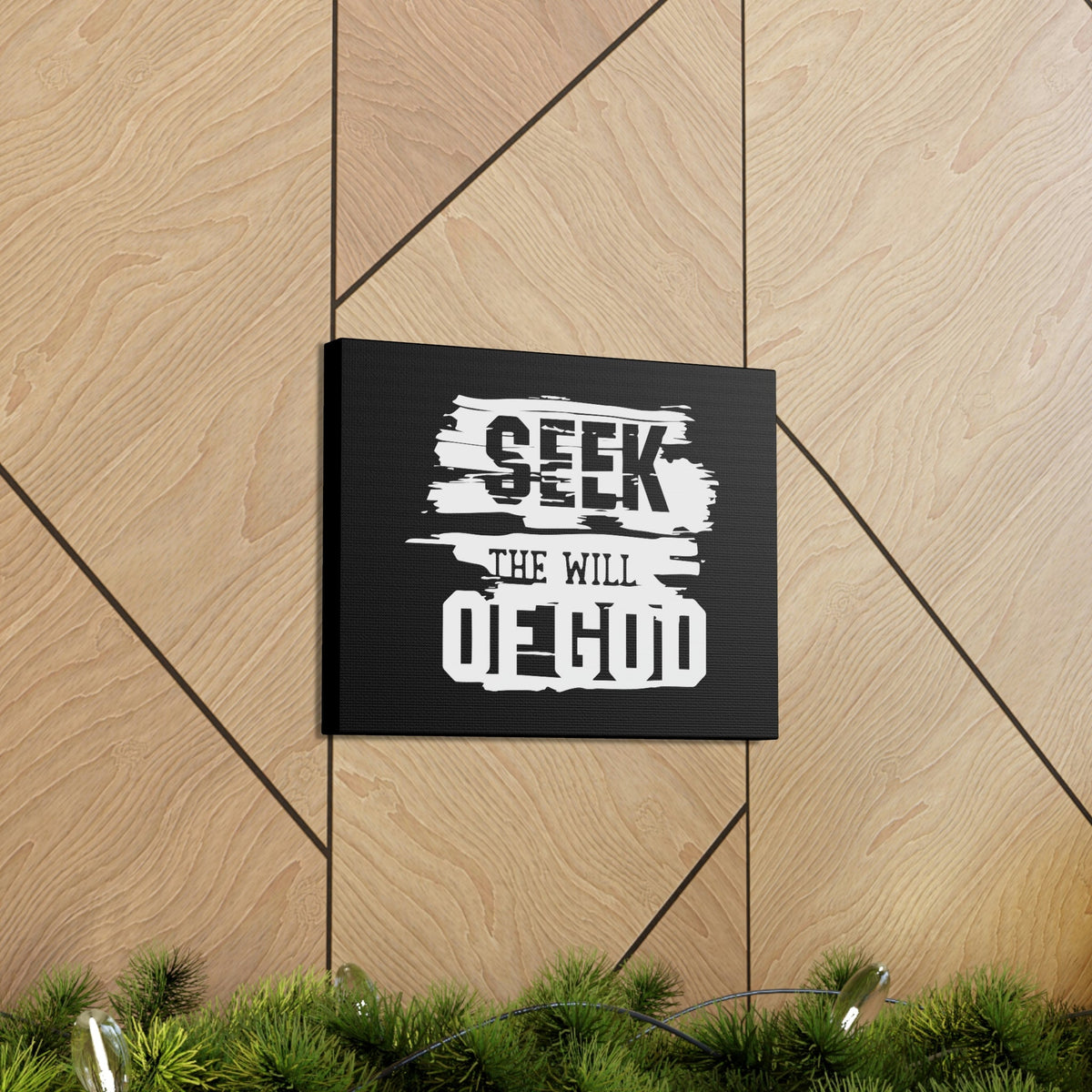 Scripture Walls Seek The Will Of God Matthew 6:33 Christian Wall Art Bible Verse Print Ready to Hang Unframed-Express Your Love Gifts