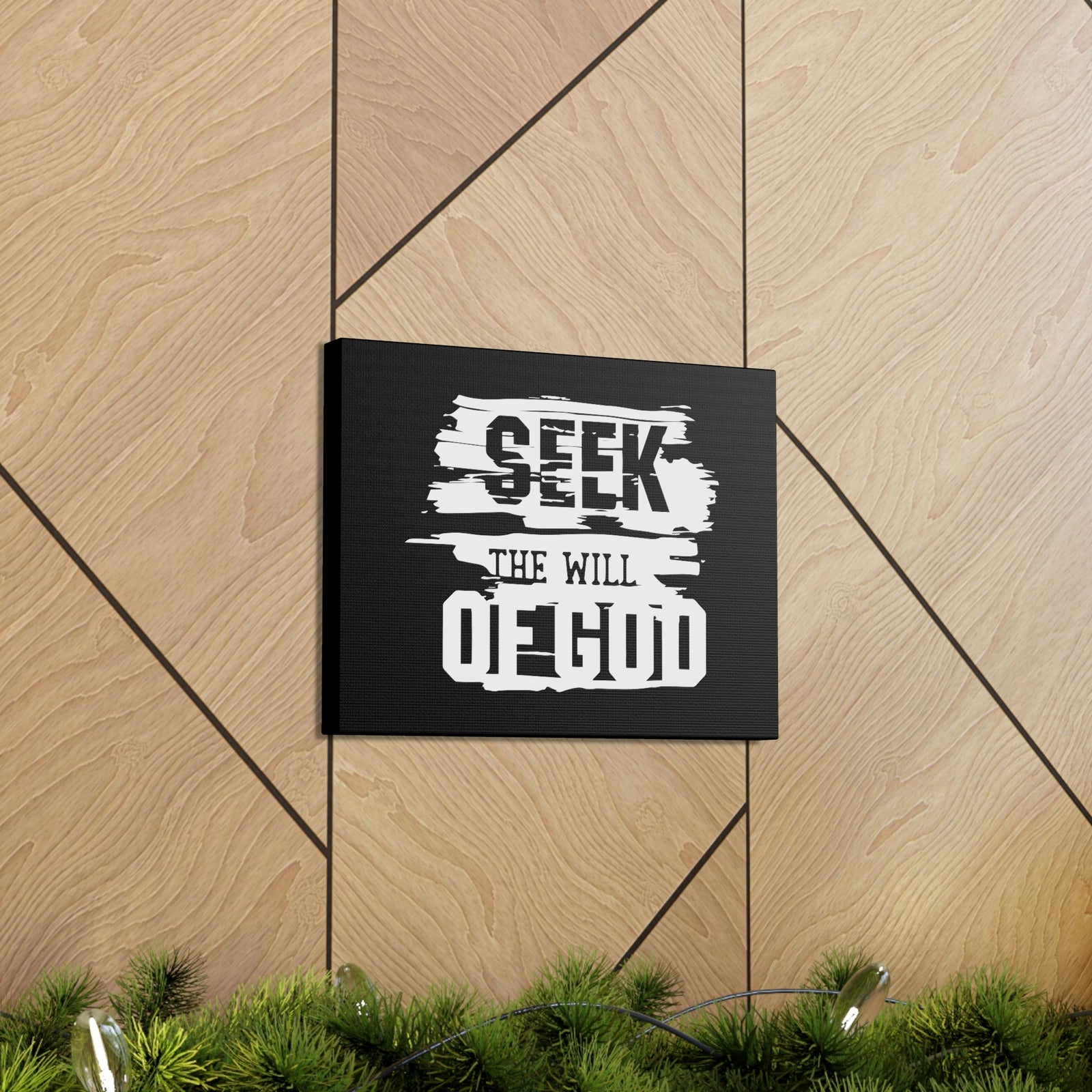 Scripture Walls Seek The Will Of God Matthew 6:33 Christian Wall Art Bible Verse Print Ready to Hang Unframed-Express Your Love Gifts