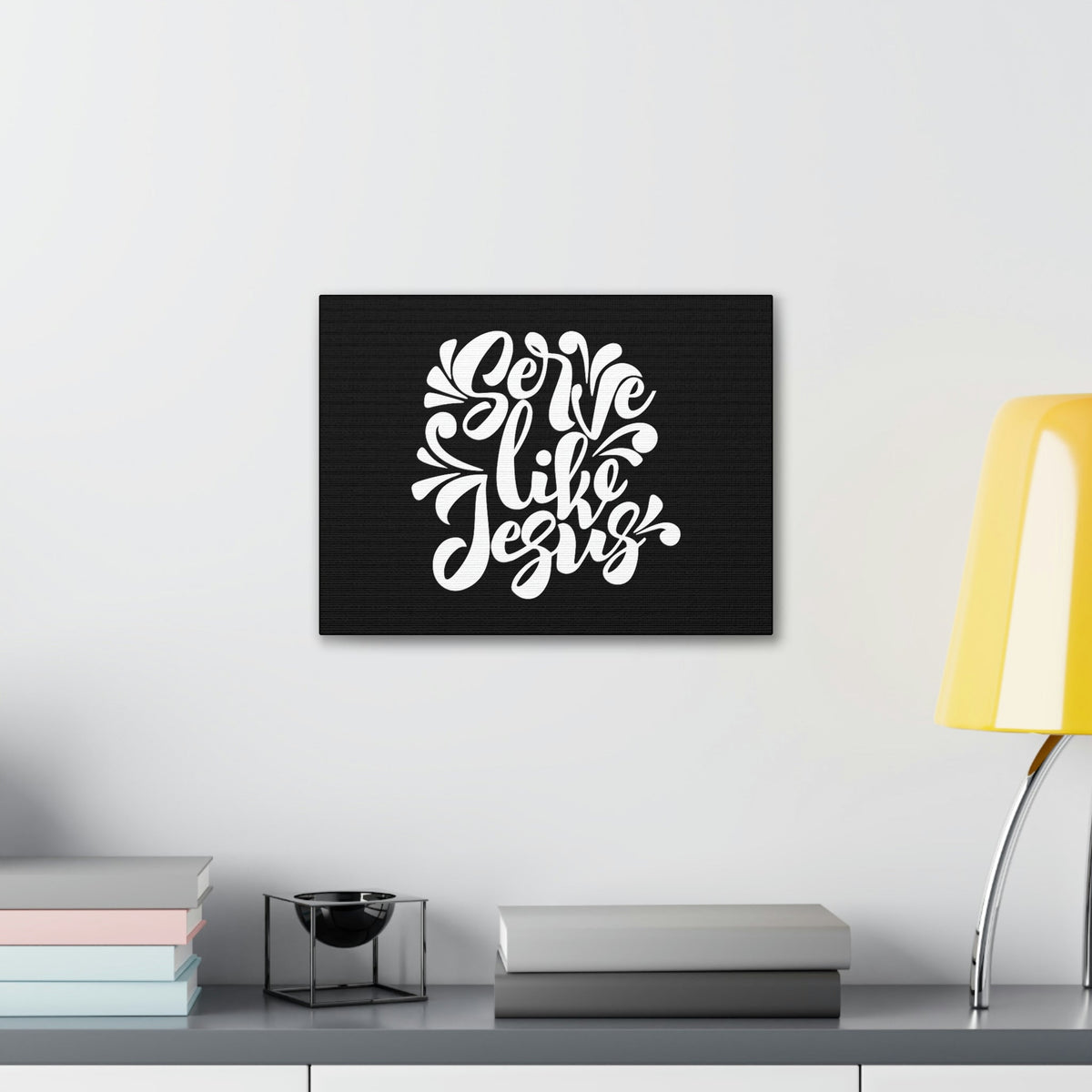 Scripture Walls Serve Like Jesus Mark 10:45 Christian Wall Art Bible Verse Print Ready to Hang Unframed-Express Your Love Gifts