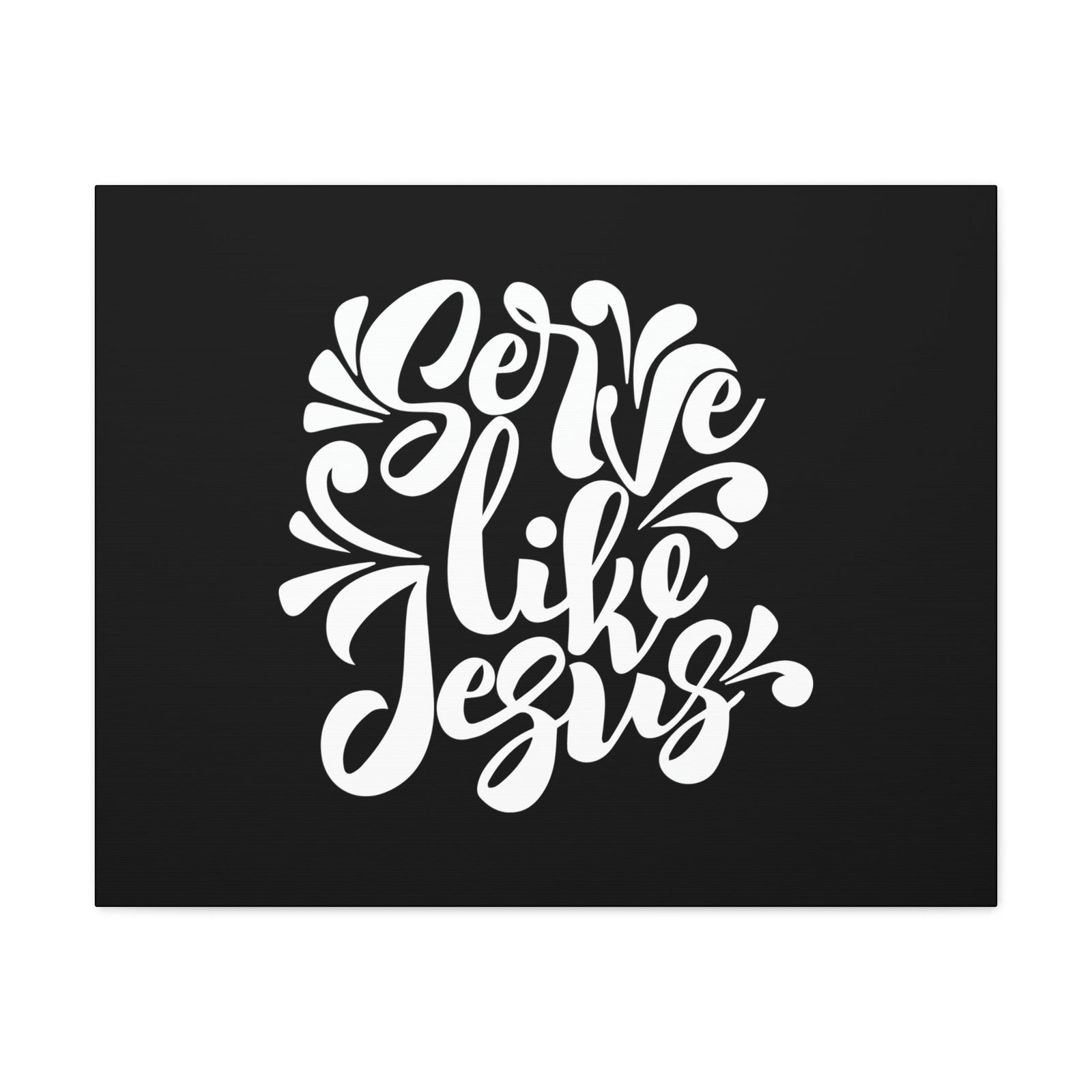 Scripture Walls Serve Like Jesus Mark 10:45 Christian Wall Art Bible Verse Print Ready to Hang Unframed-Express Your Love Gifts