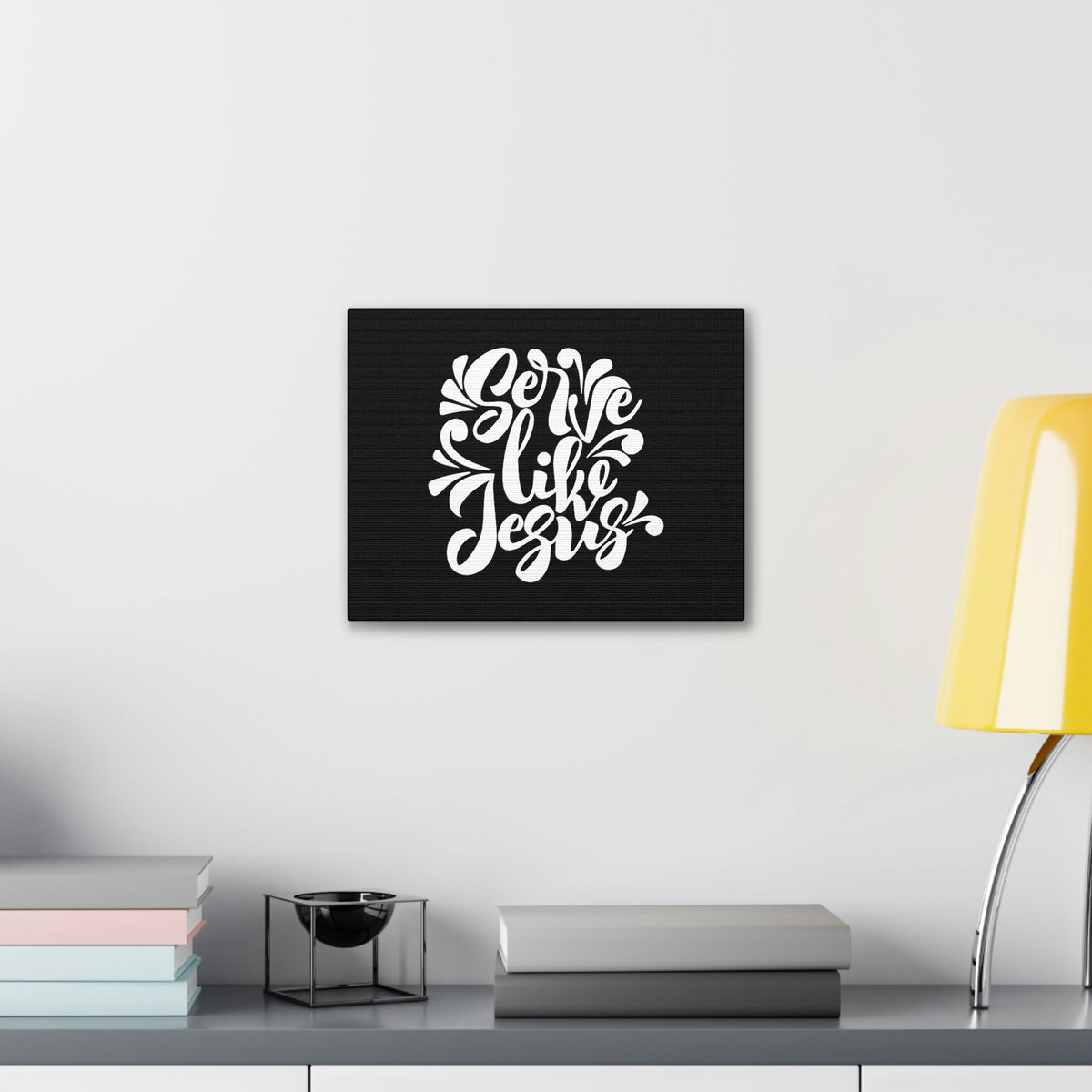 Scripture Walls Serve Like Jesus Mark 10:45 Christian Wall Art Bible Verse Print Ready to Hang Unframed-Express Your Love Gifts