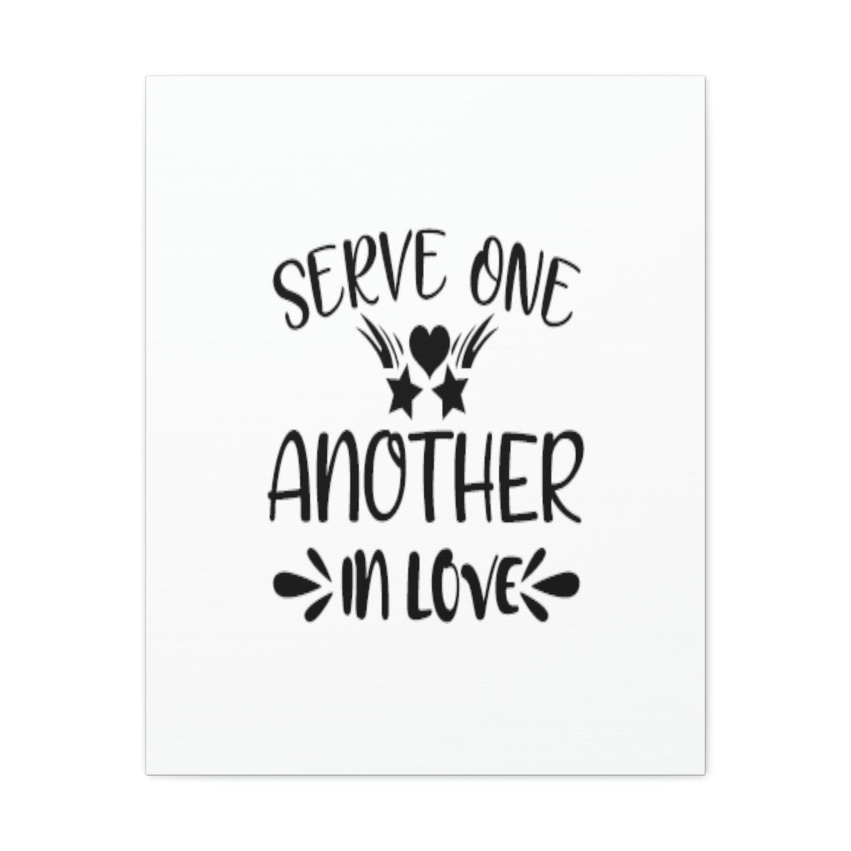 Scripture Walls Serve One Another Ephesians 5:21 Christian Wall Art Bible Verse Print Ready to Hang Unframed-Express Your Love Gifts