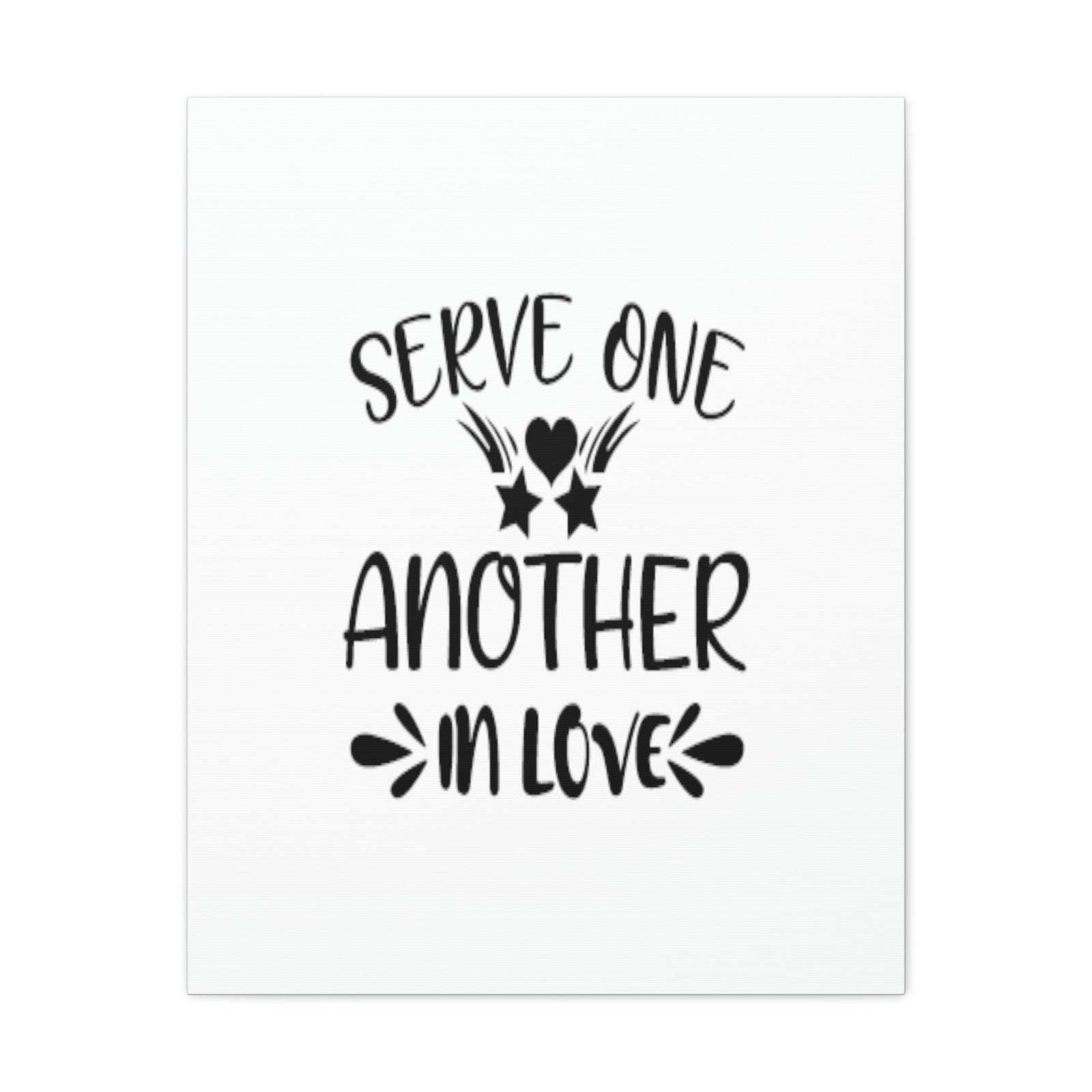 Scripture Walls Serve One Another Ephesians 5:21 Christian Wall Art Bible Verse Print Ready to Hang Unframed-Express Your Love Gifts