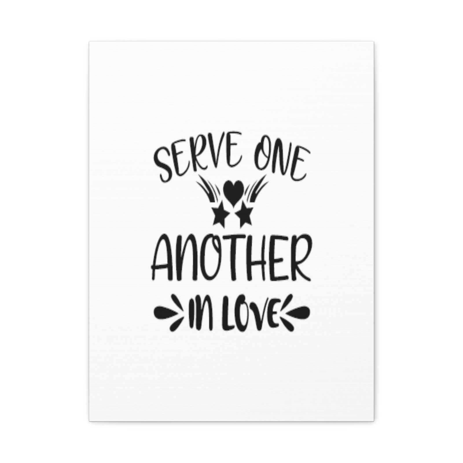 Scripture Walls Serve One Another Ephesians 5:21 Christian Wall Art Bible Verse Print Ready to Hang Unframed-Express Your Love Gifts