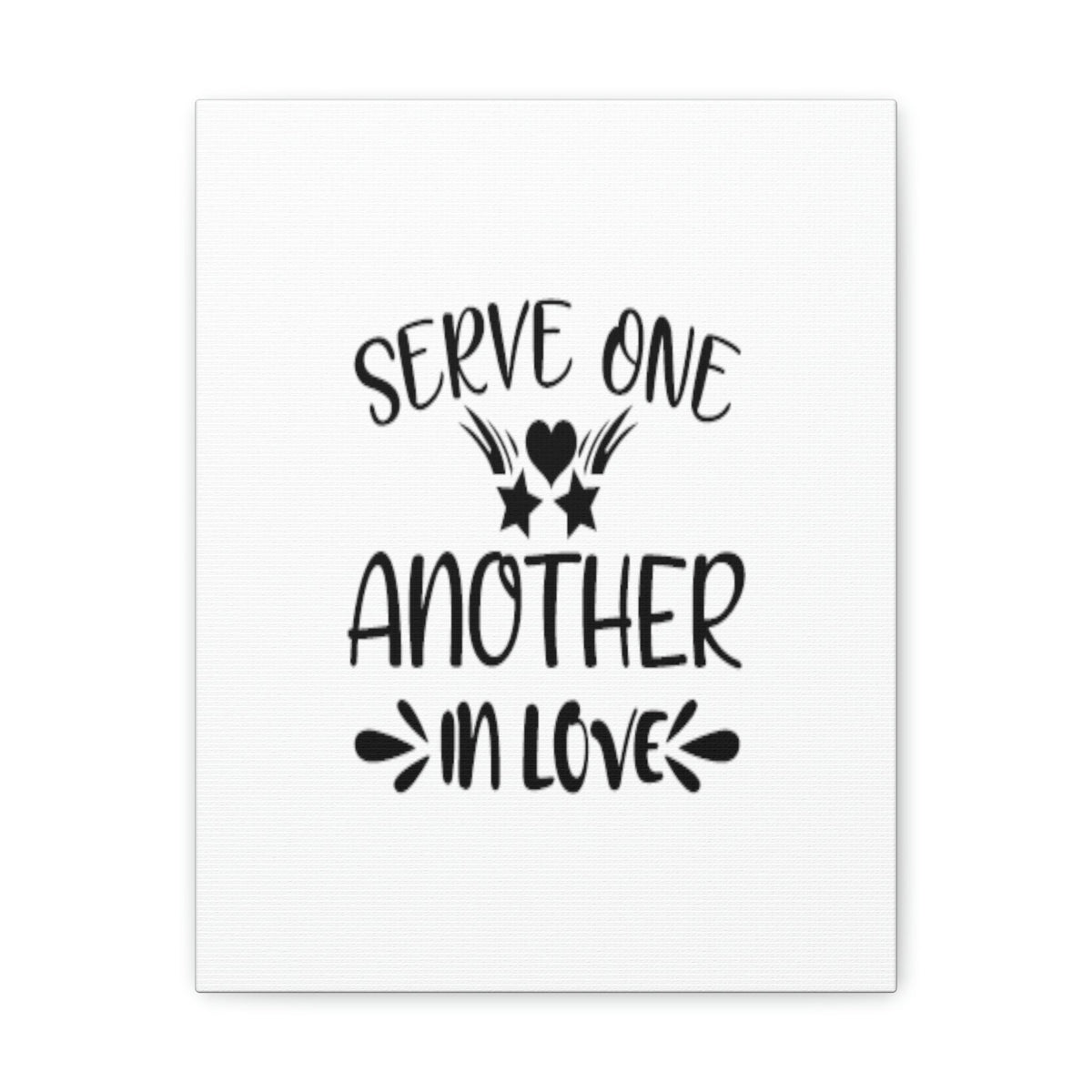Scripture Walls Serve One Another Ephesians 5:21 Christian Wall Art Bible Verse Print Ready to Hang Unframed-Express Your Love Gifts