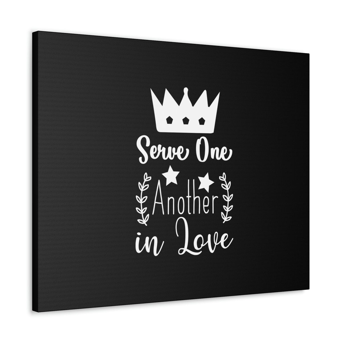 Scripture Walls Serve One Another In Love Ephesians 5:21 Christian Wall Art Bible Verse Print Ready to Hang Unframed-Express Your Love Gifts