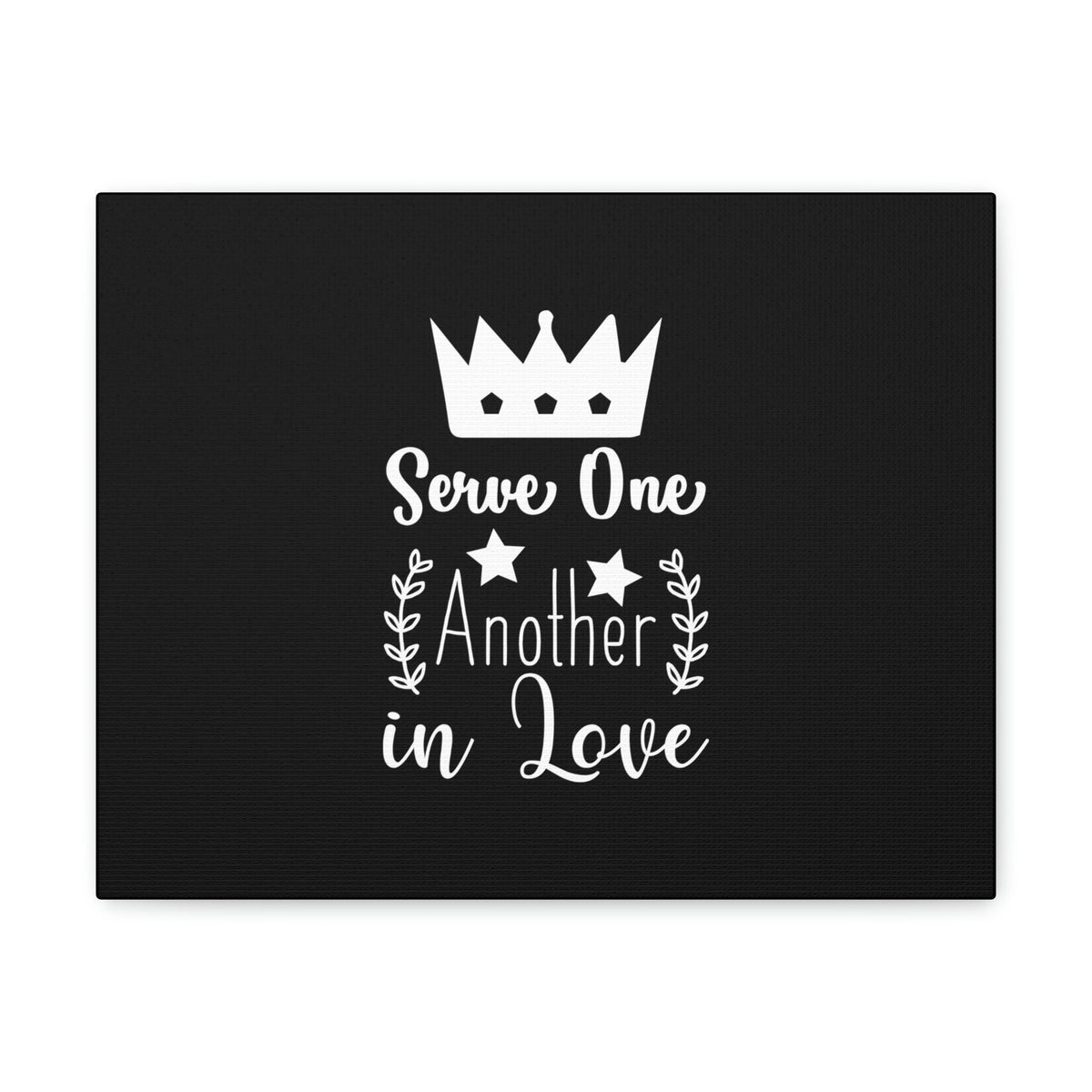 Scripture Walls Serve One Another In Love Ephesians 5:21 Christian Wall Art Bible Verse Print Ready to Hang Unframed-Express Your Love Gifts