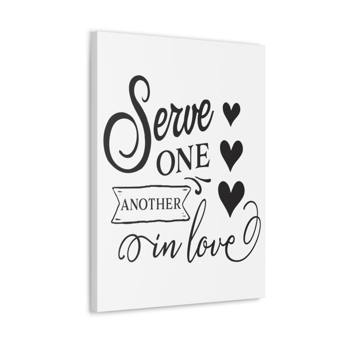 Scripture Walls Serve One Another Matthew 5:44 Christian Wall Art Print Ready to Hang Unframed-Express Your Love Gifts