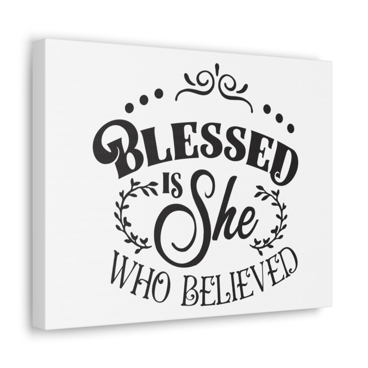 Scripture Walls She Who Believed Luke 1:45 Christian Wall Art Print Ready to Hang Unframed-Express Your Love Gifts
