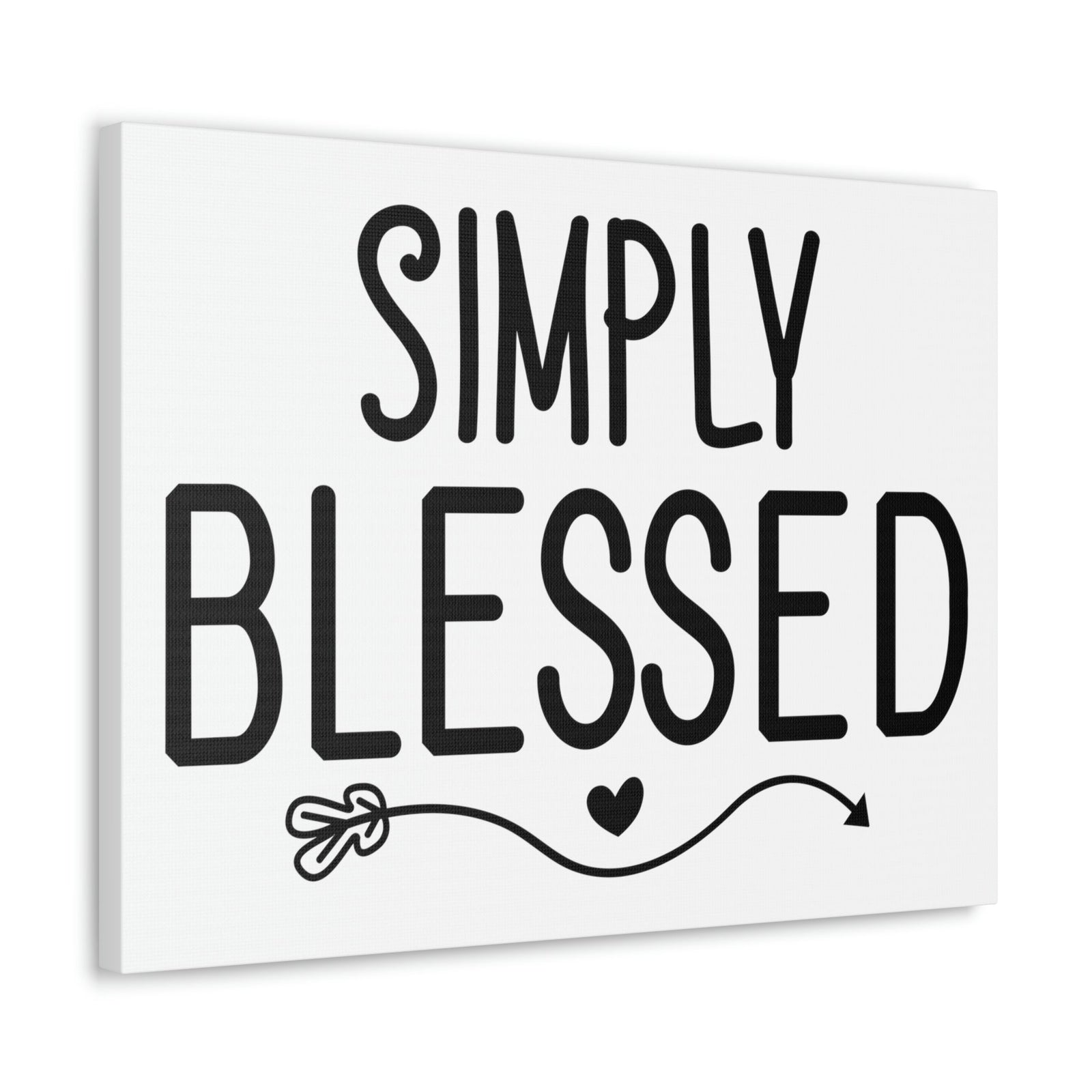 Scripture Walls Simply Blessed Proverbs 16:20 Arrow Christian Wall Art Print Ready to Hang Unframed-Express Your Love Gifts