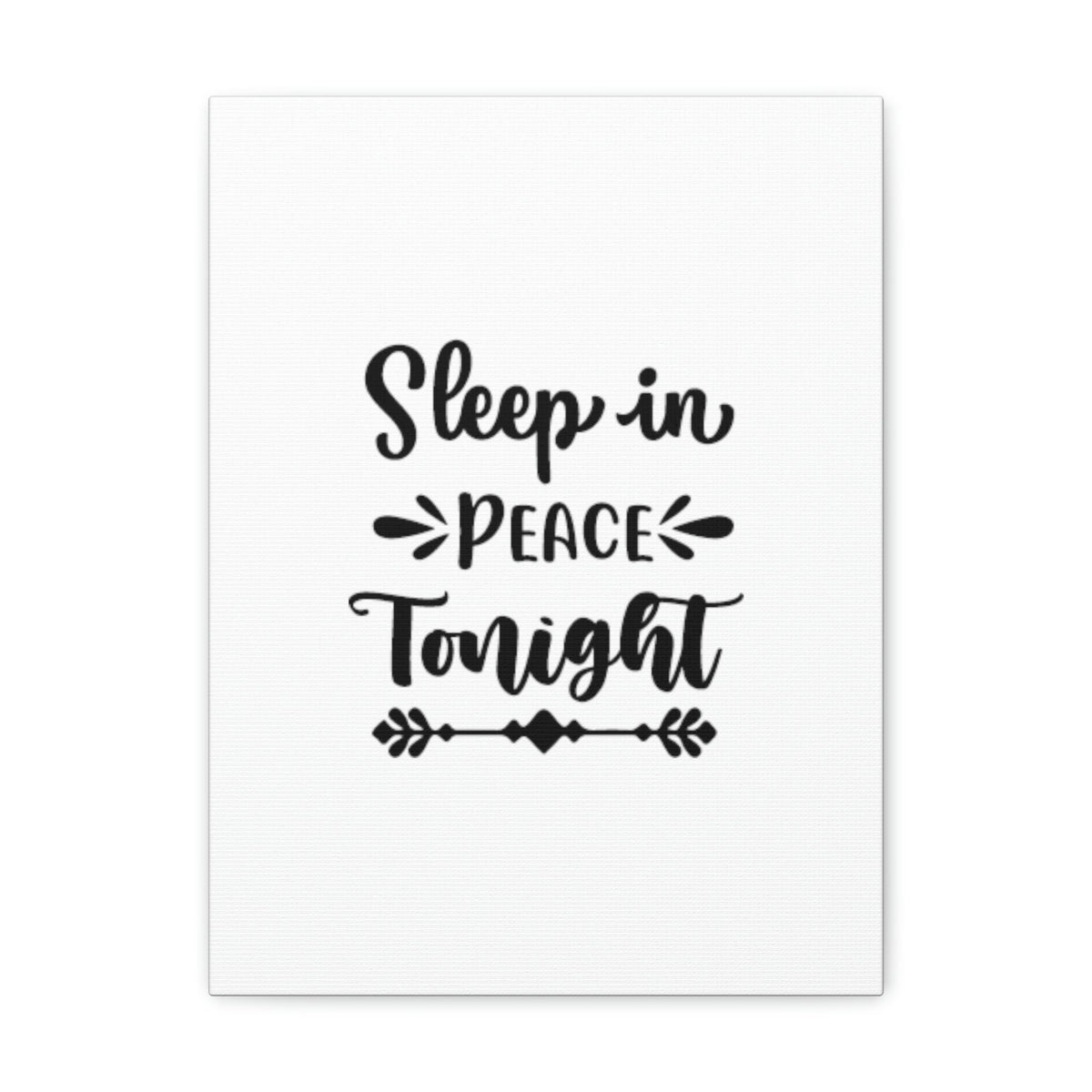 Scripture Walls Sleep In Peace Tonight Psalm 4:8 Christian Wall Art Bible Verse Print Ready to Hang Unframed-Express Your Love Gifts