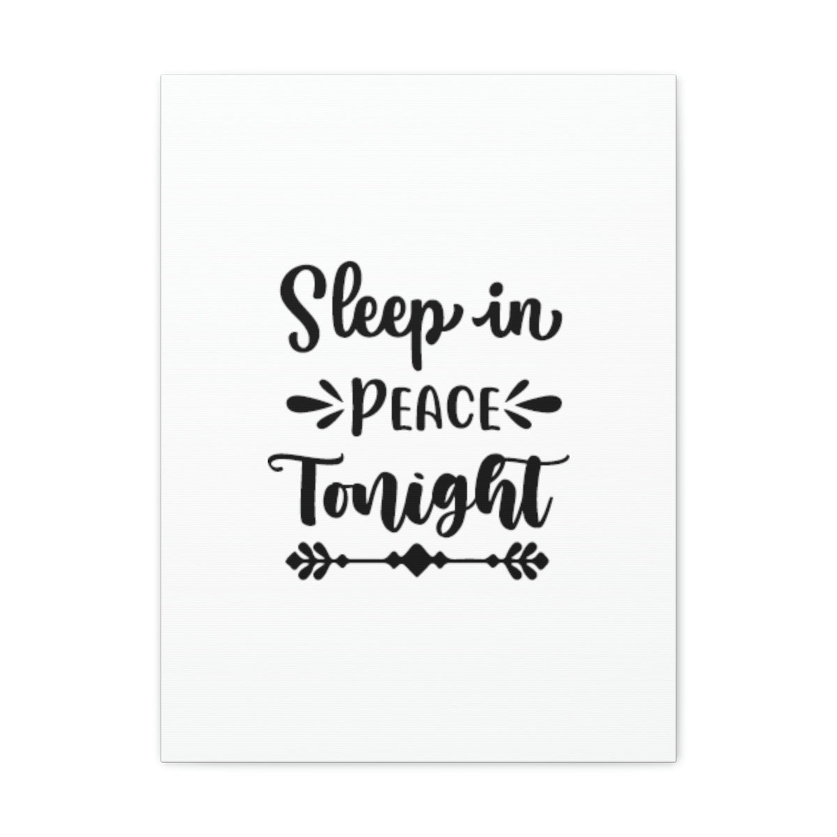 Scripture Walls Sleep In Peace Tonight Psalm 4:8 Christian Wall Art Bible Verse Print Ready to Hang Unframed-Express Your Love Gifts