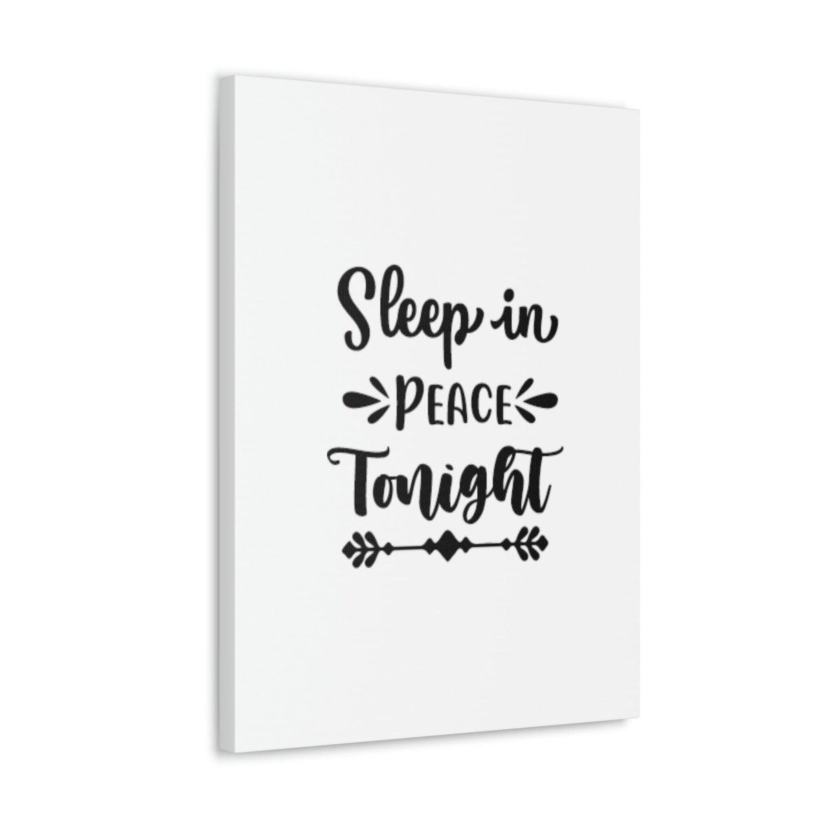 Scripture Walls Sleep In Peace Tonight Psalm 4:8 Christian Wall Art Bible Verse Print Ready to Hang Unframed-Express Your Love Gifts